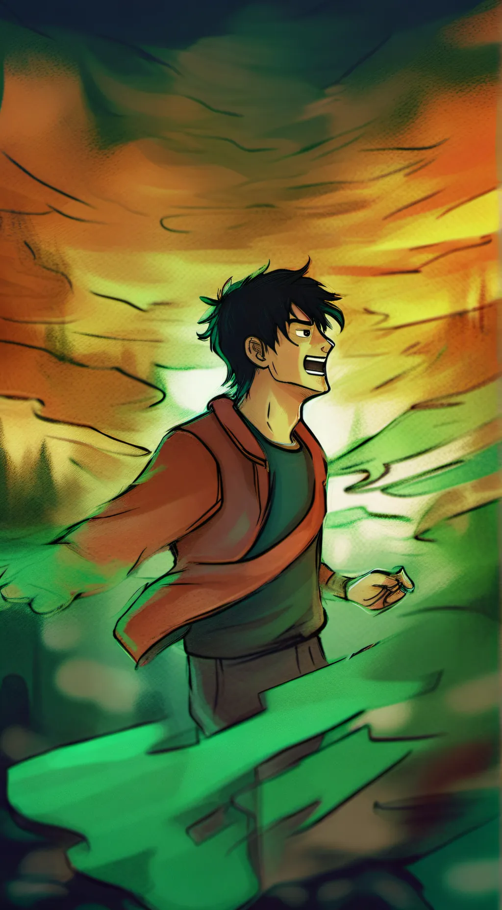 ai character: Evil Percy background