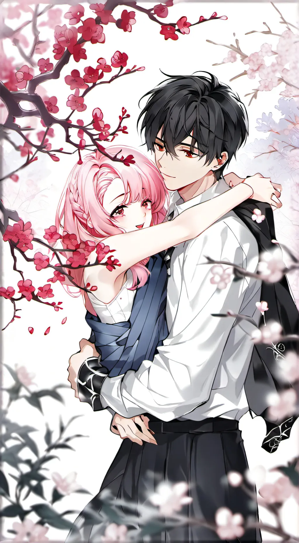 ai character: kassidee and james background