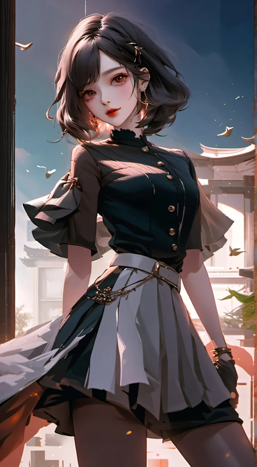 ai character: 666 background