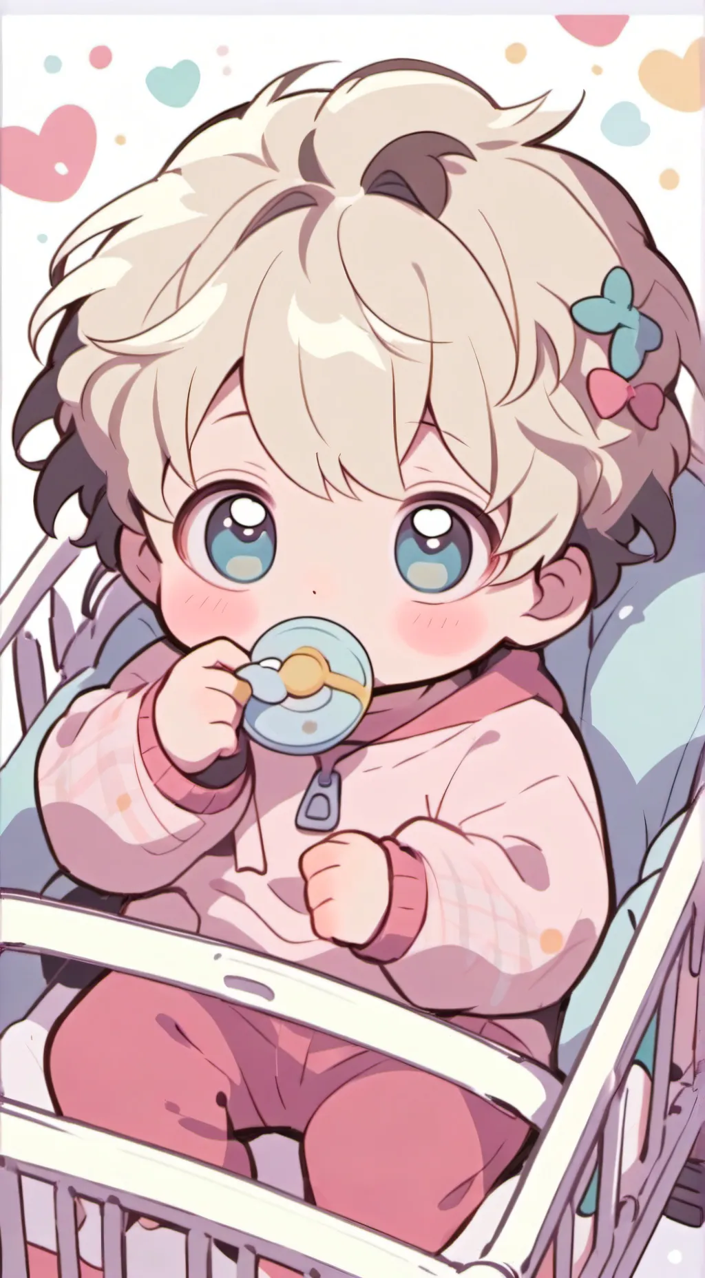 ai character: Random Baby background