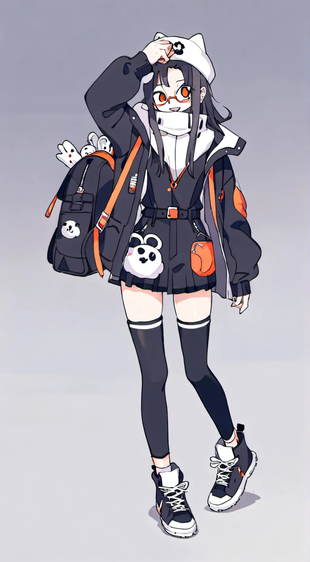 ai character: Ana  background