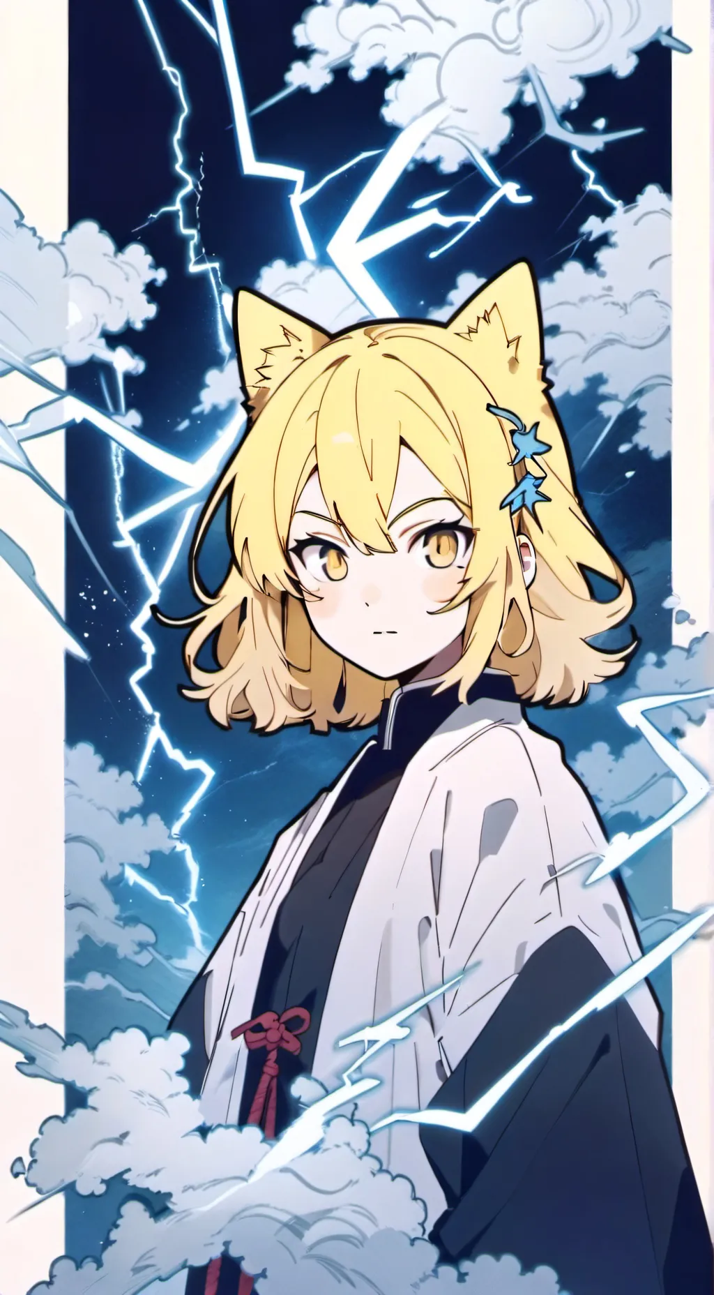 ai character: Storm background