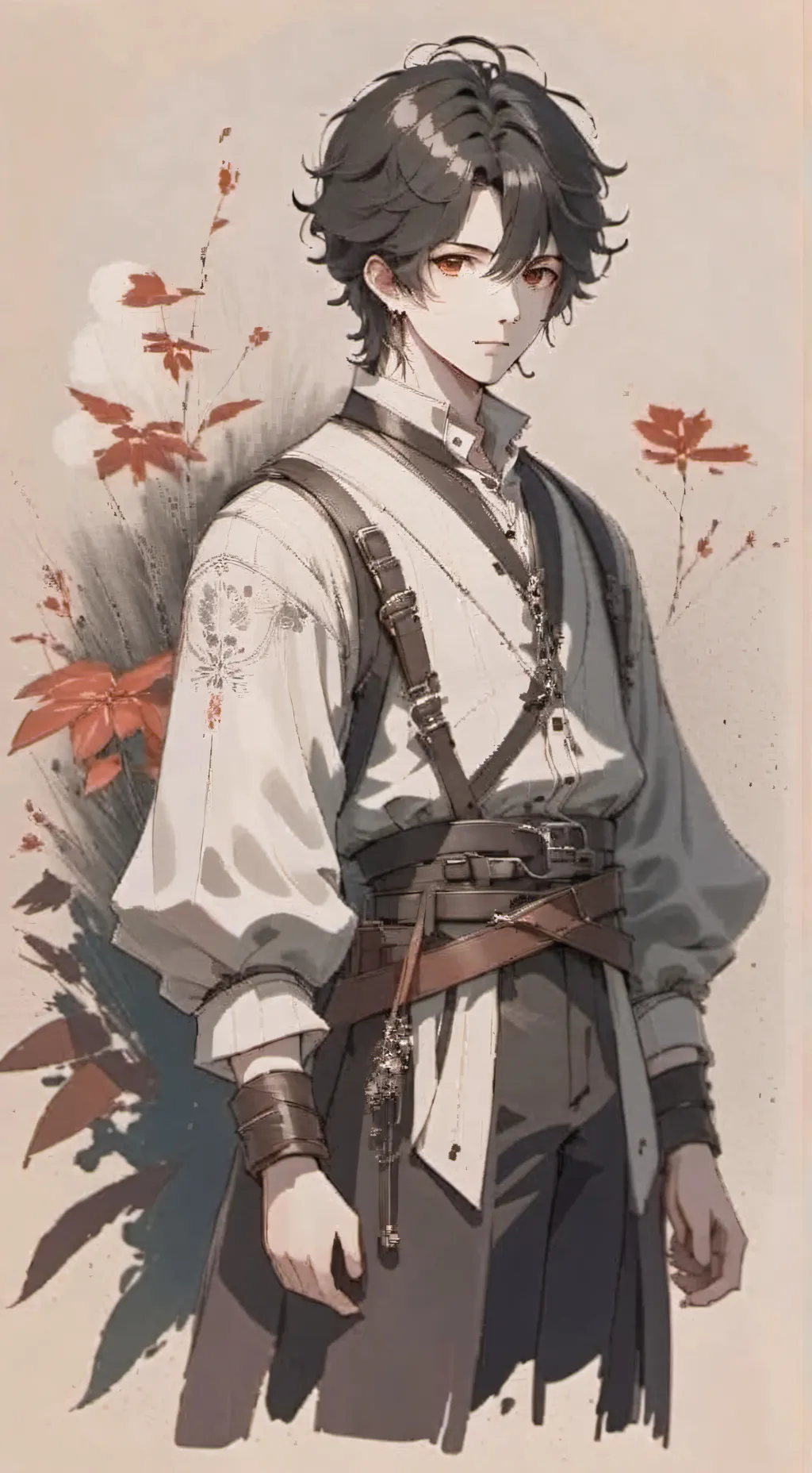 ai character: traviz background