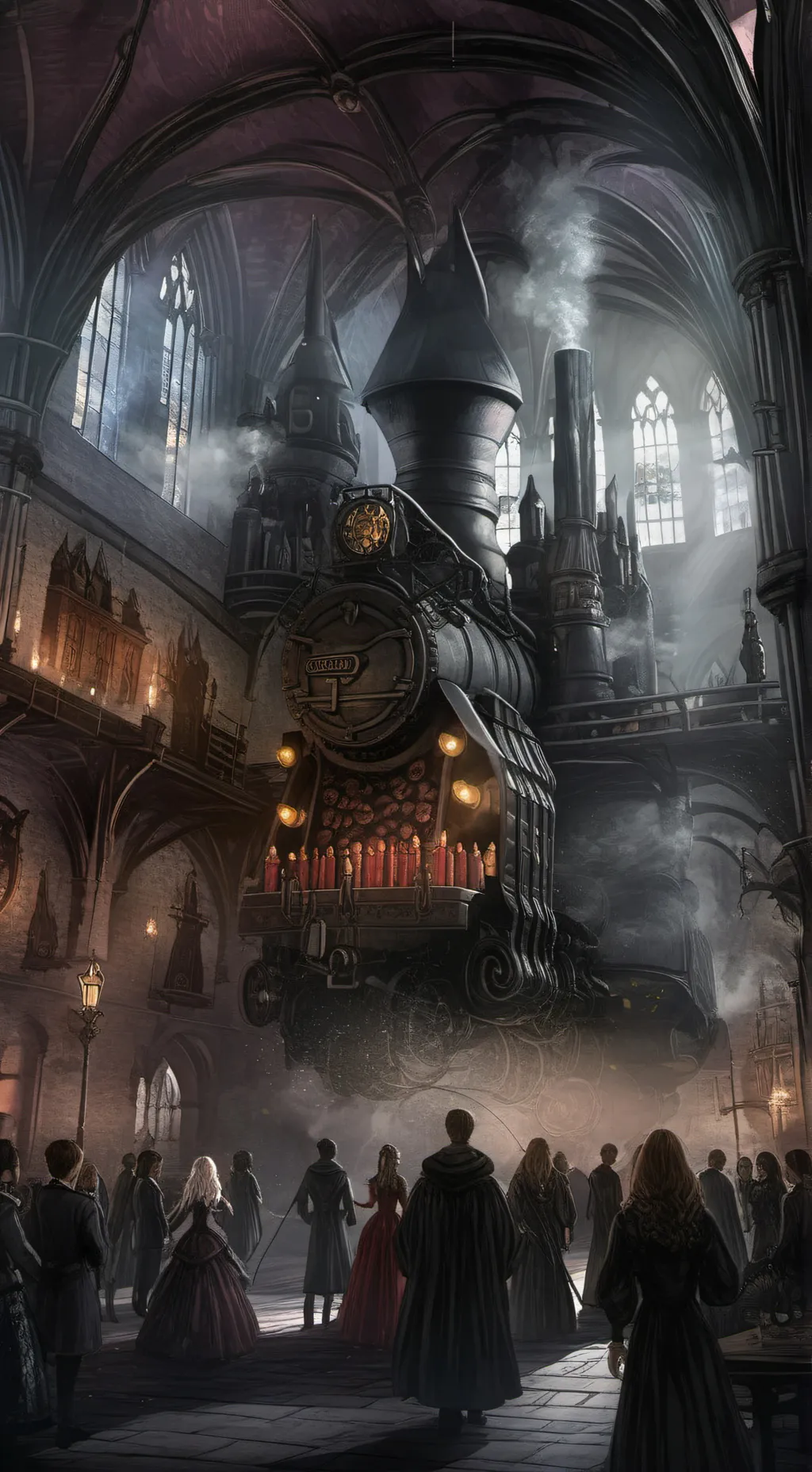 ai character: °~Hogwarts~° background