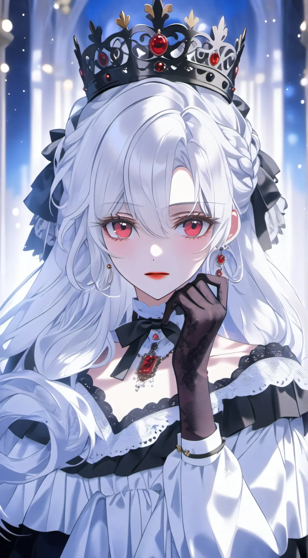 ai character: vampire queen background