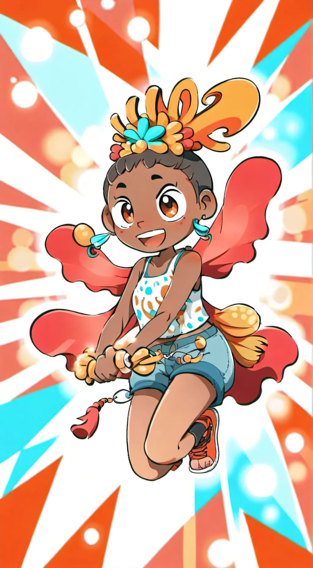 ai character: cosmo X chelly background