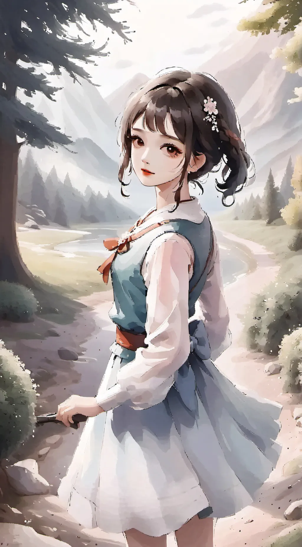 ai character: 🖤~Lily~🖤 background