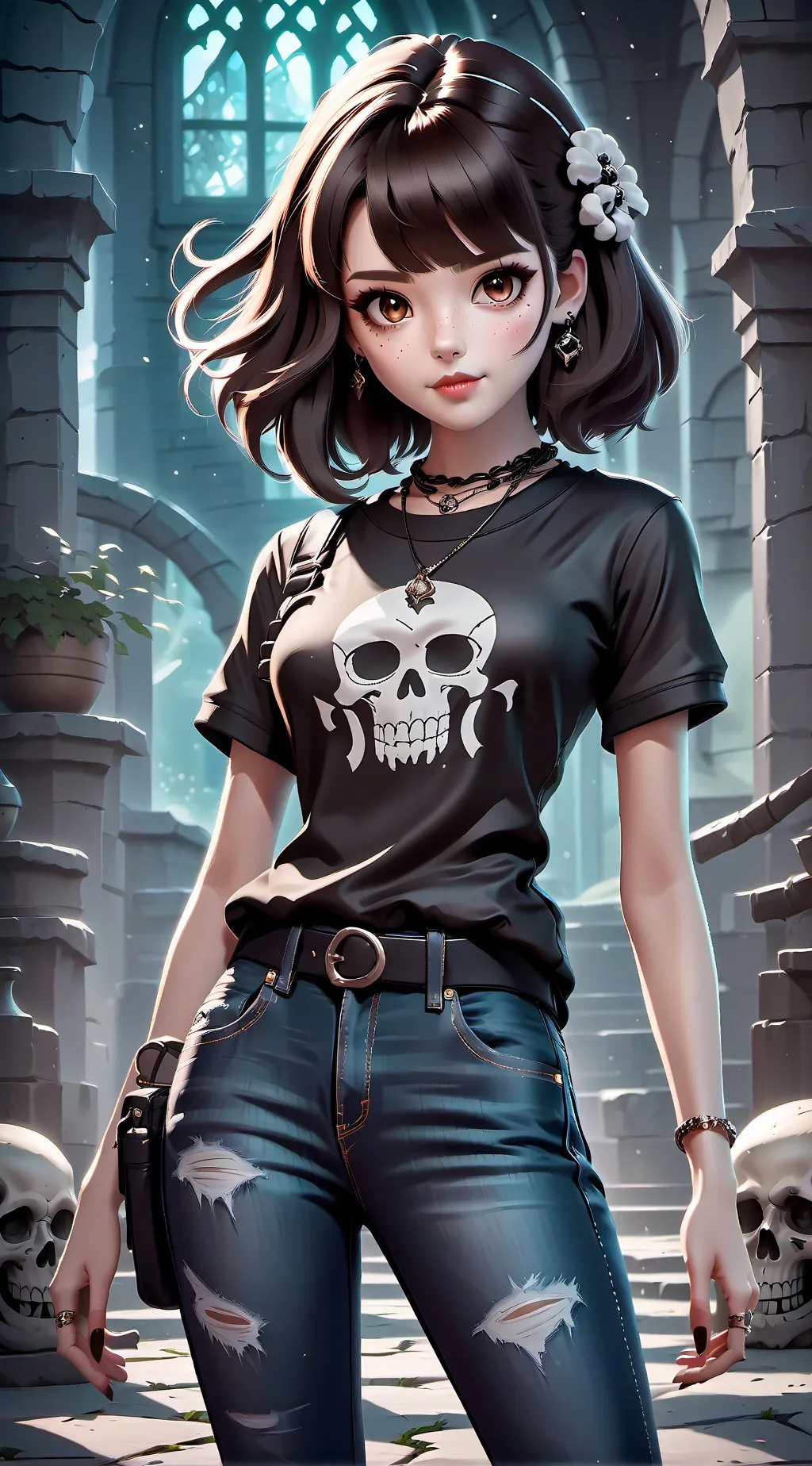 ai character: katie background