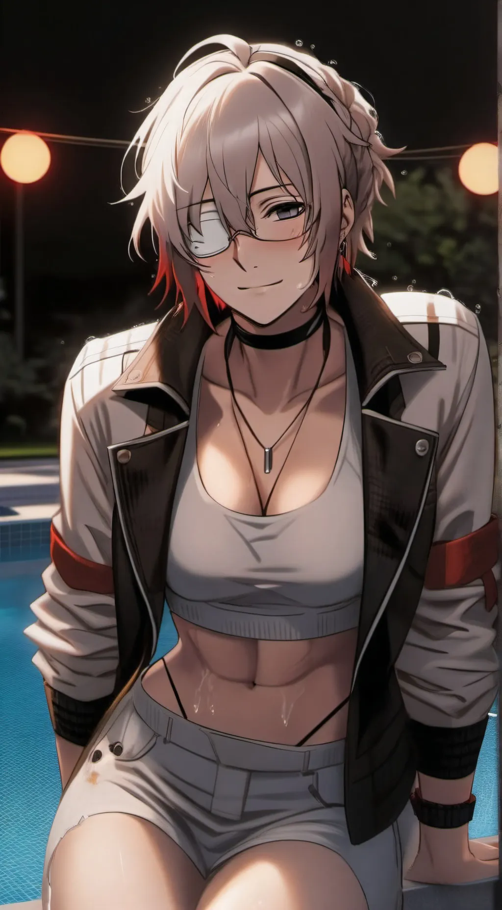 ai character: Zoey  background