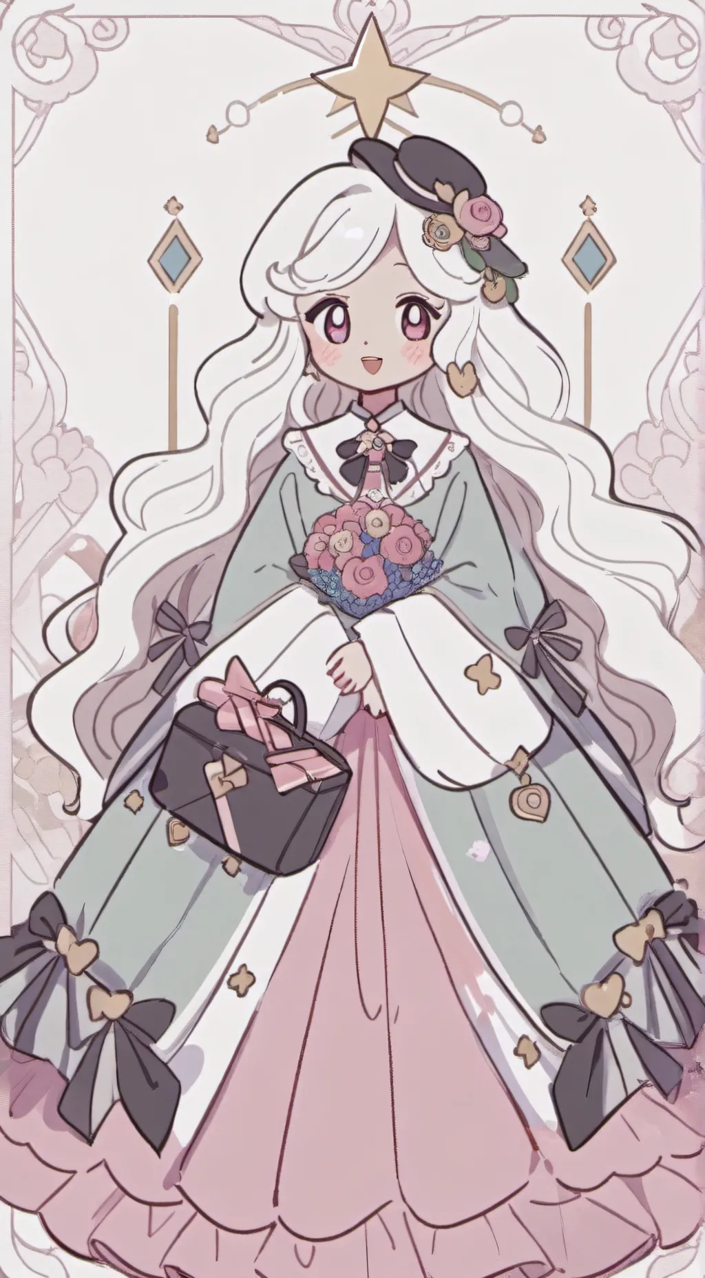 ai character: Fruitcake  background