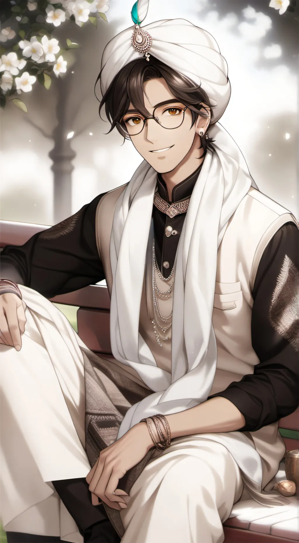 ai character: Raj background