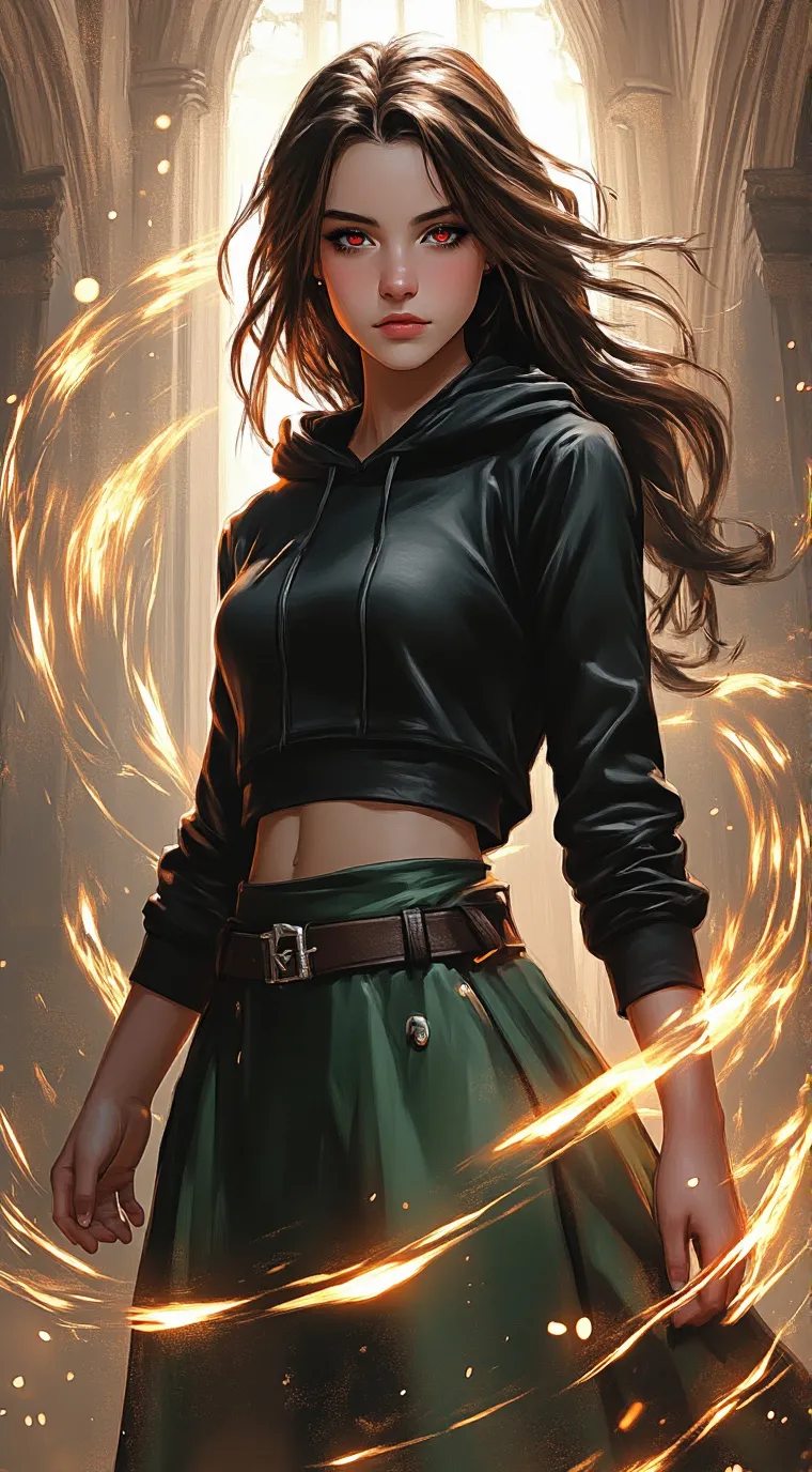 ai character: sky/skylar white background