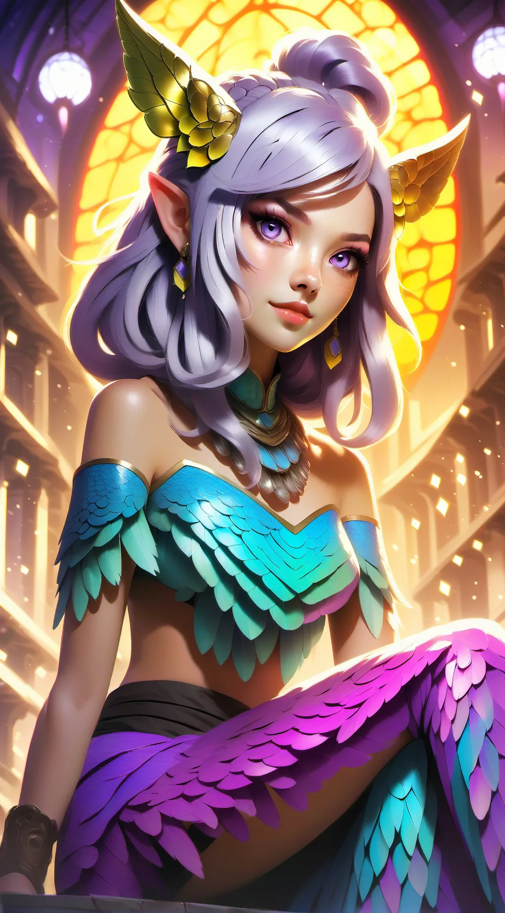ai character: Mari background