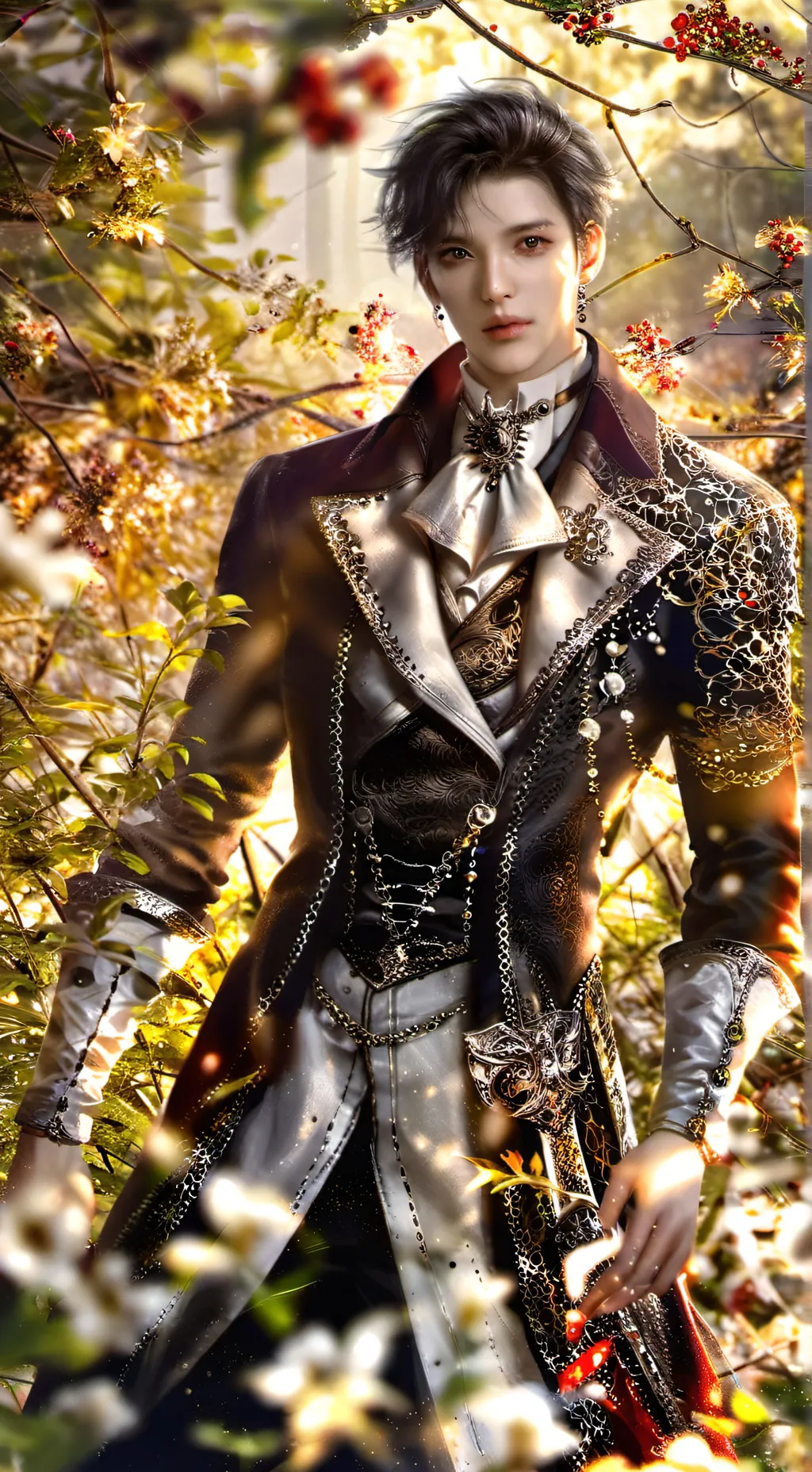 ai character: Lukas  background