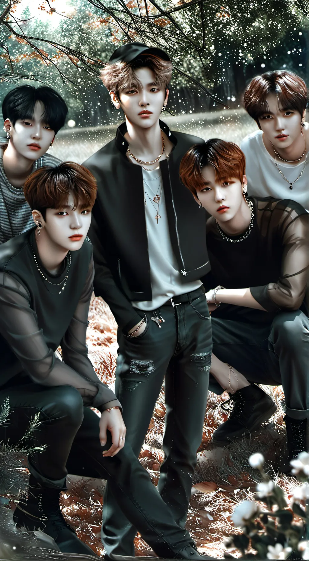 ai character: Stray kids background