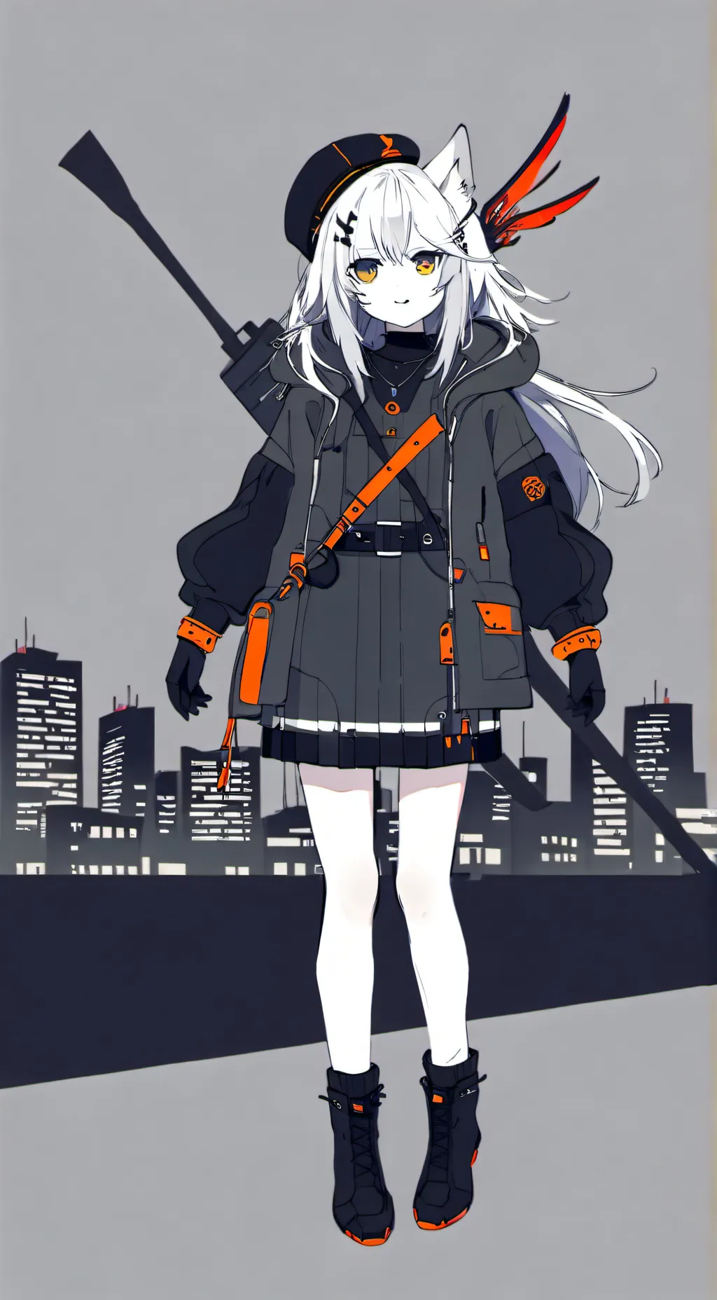 ai character: OC universe background