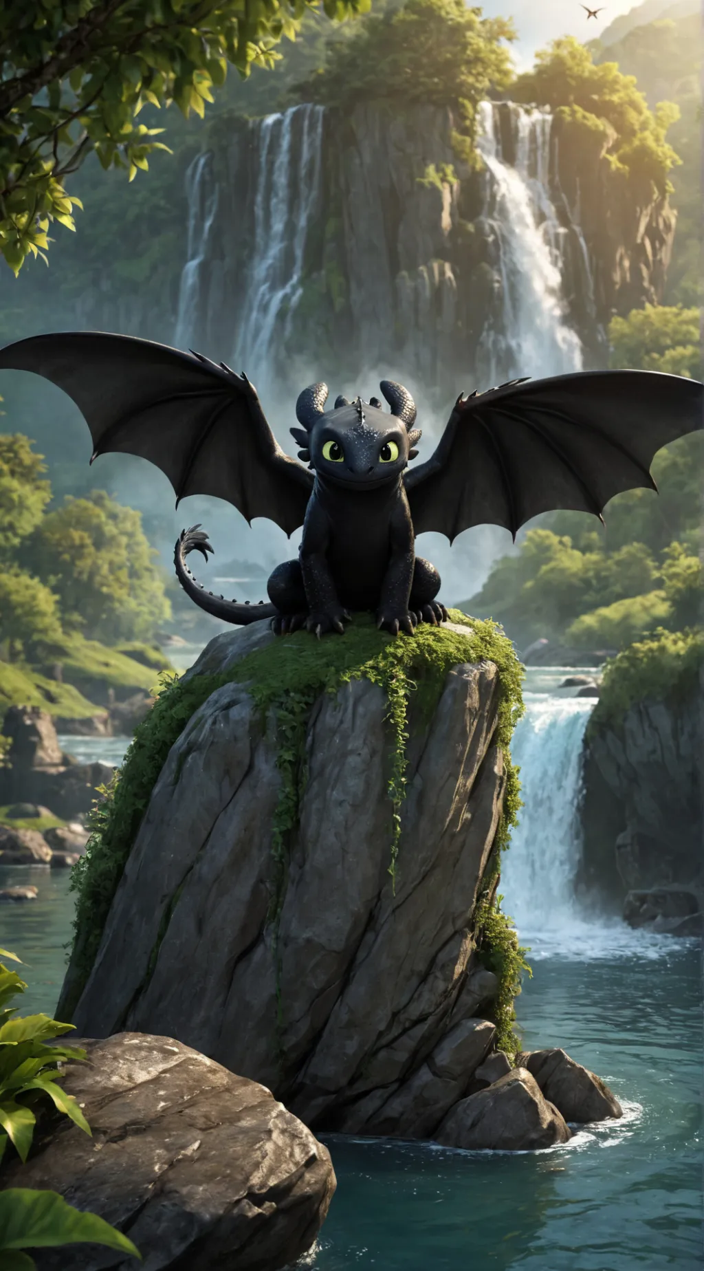 ai character: Toothless background