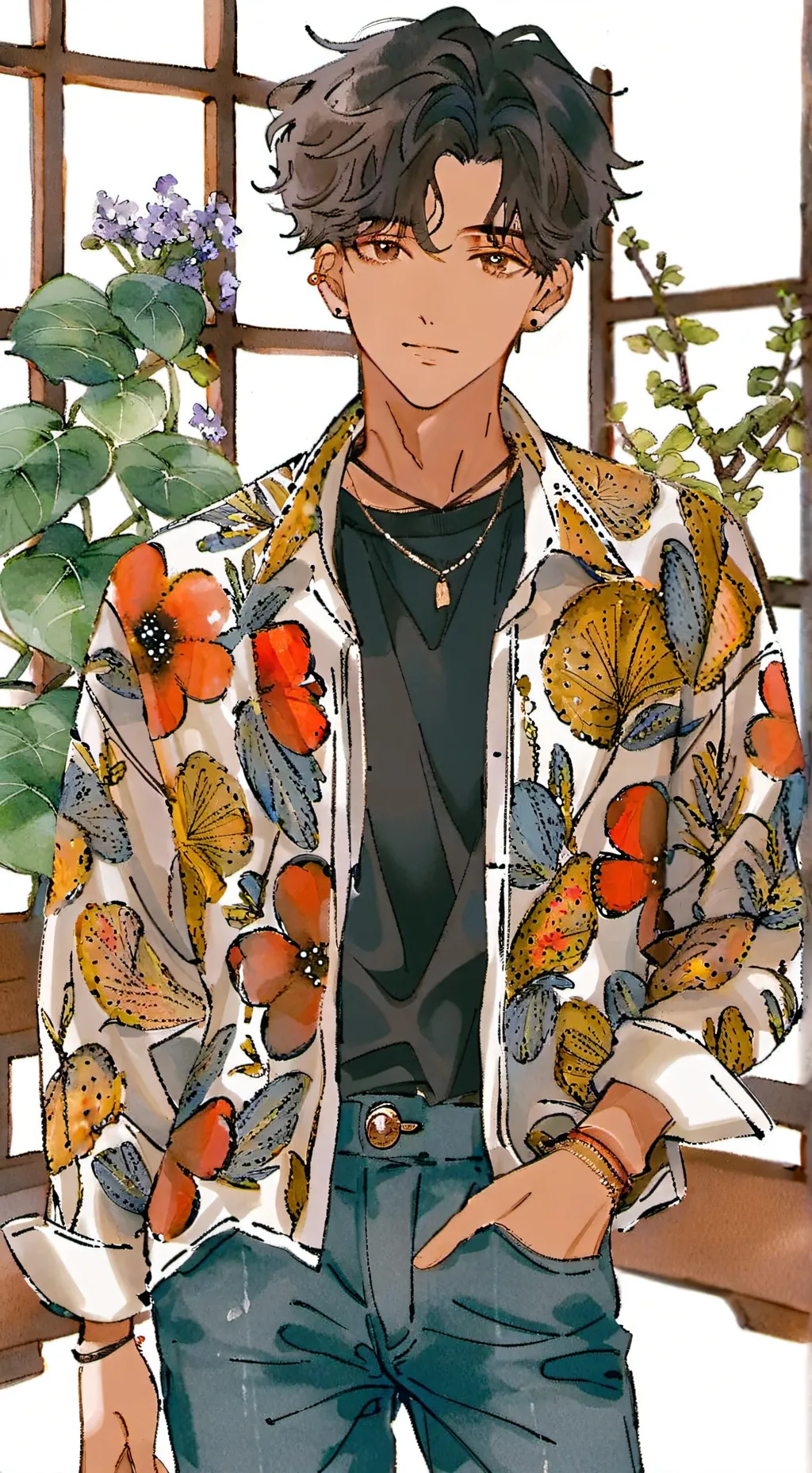 ai character: Ot background