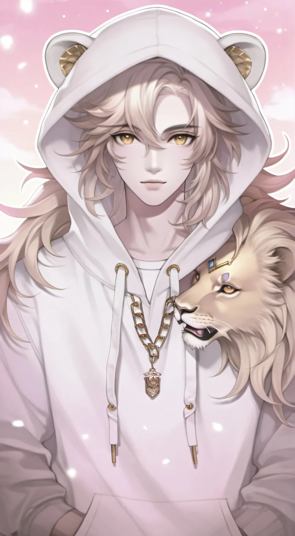 ai character: Leo background