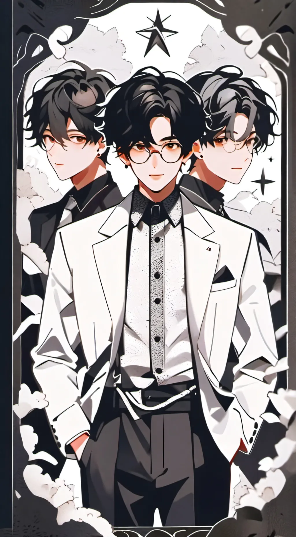 ai character: Max jake and jack background