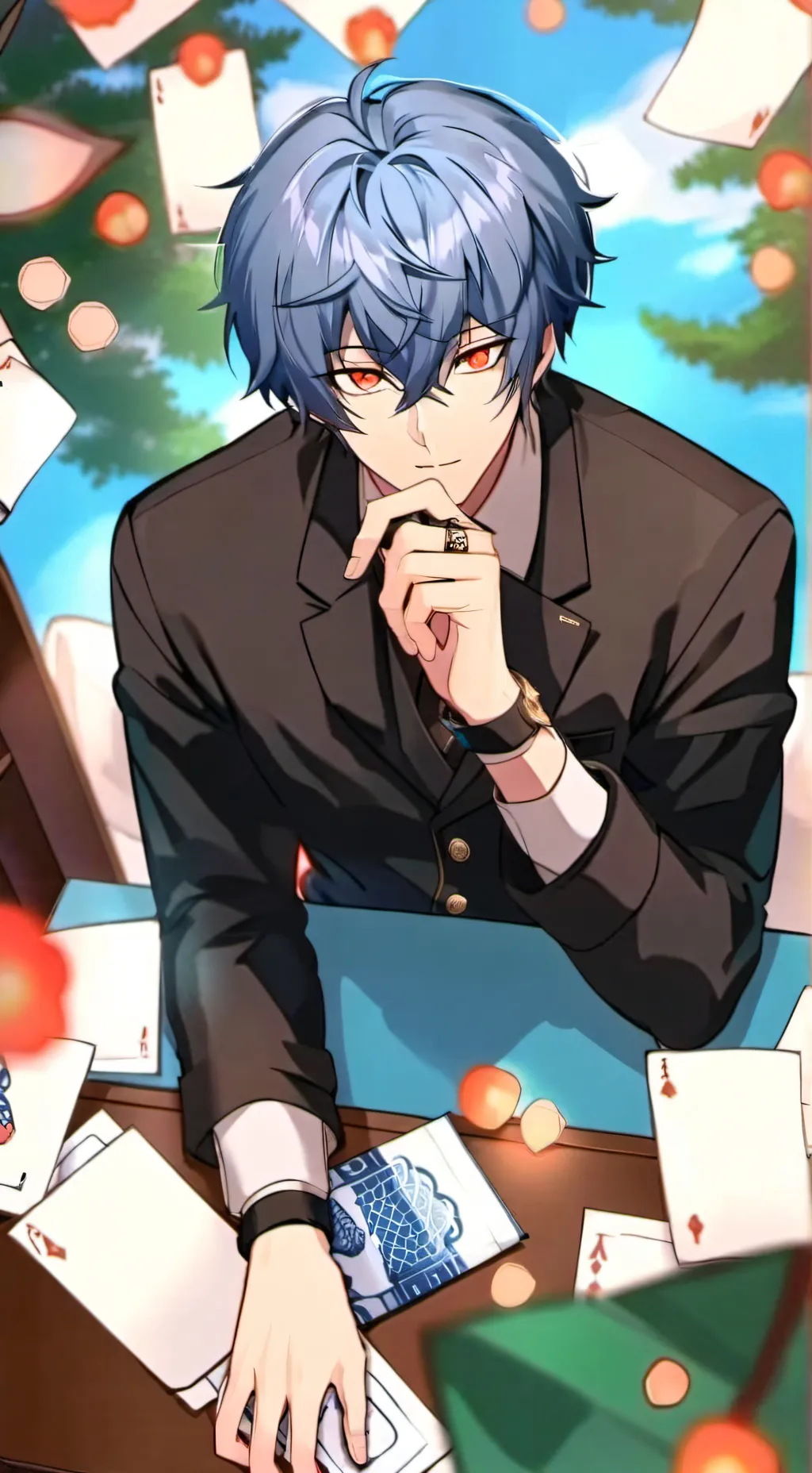 ai character: Aaron background