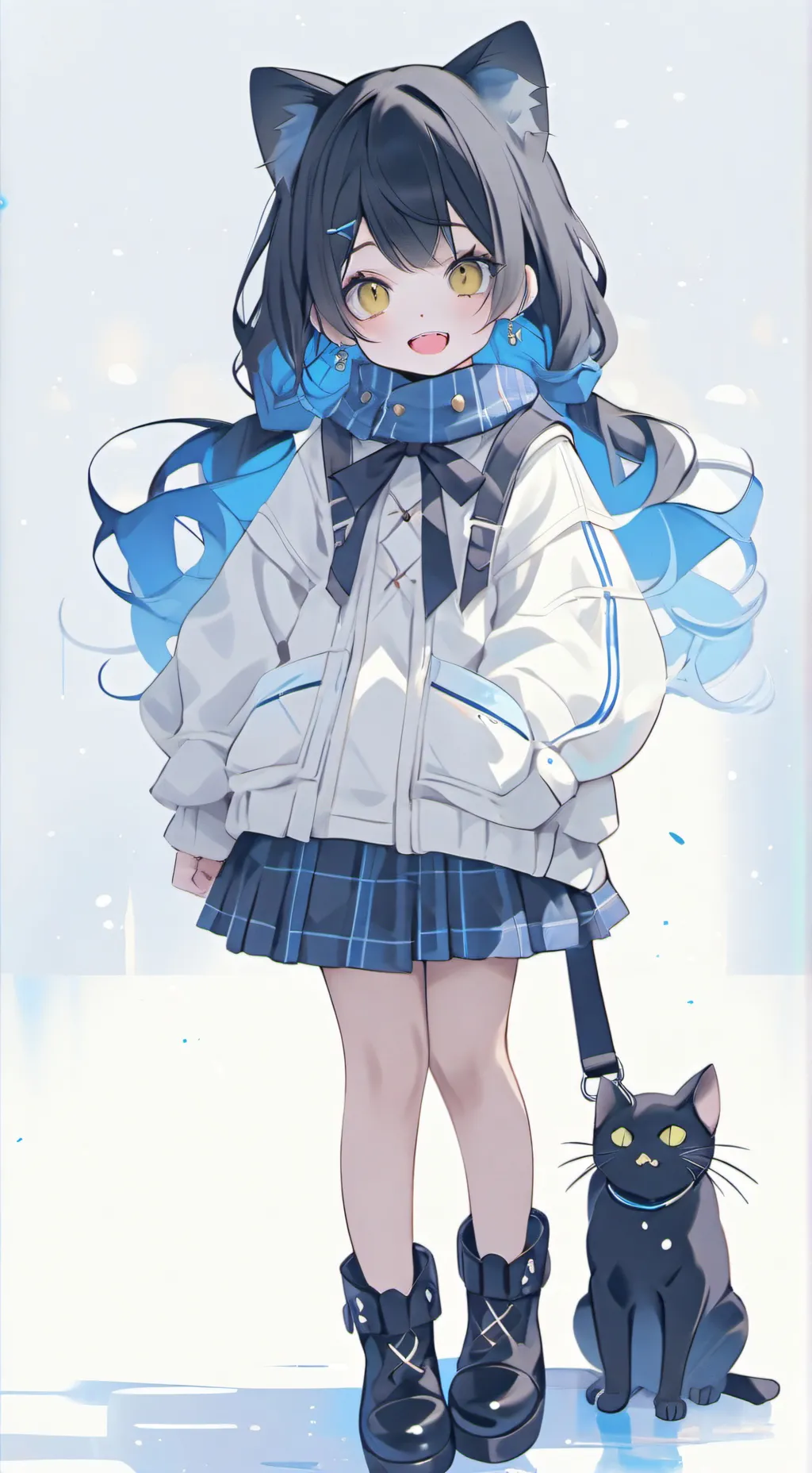 ai character: Lana  background
