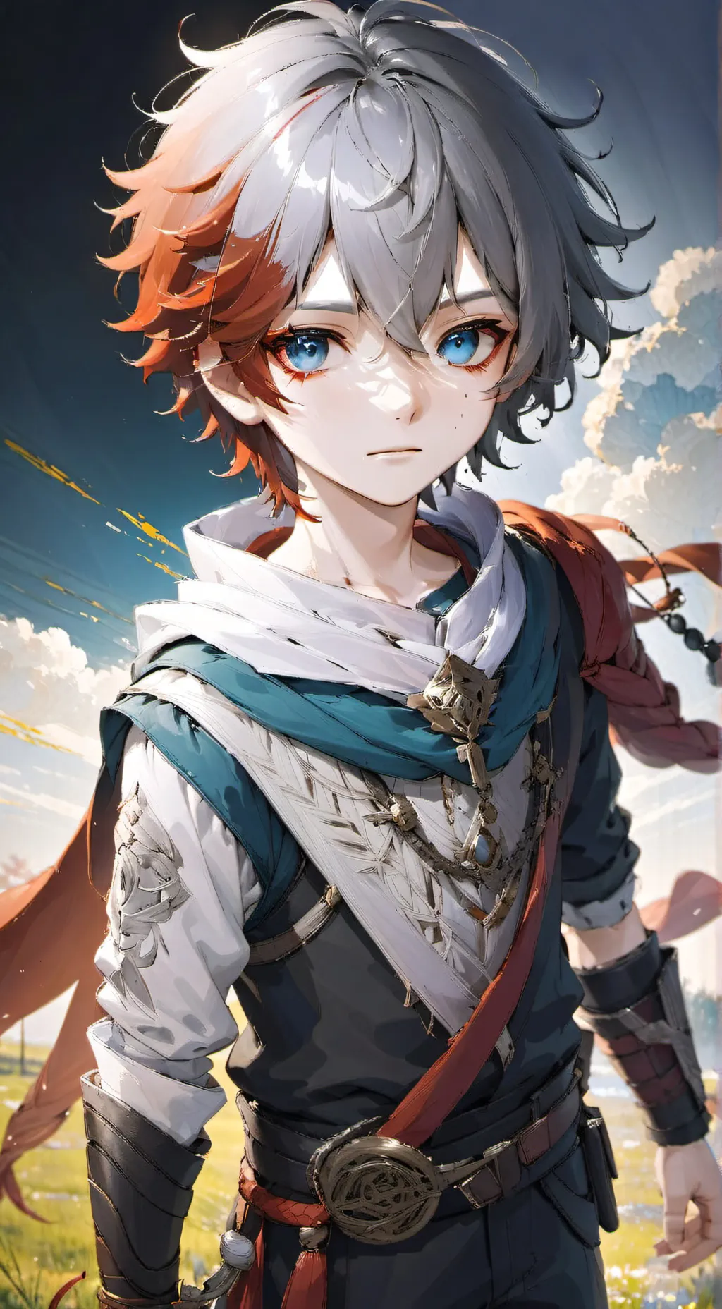 ai character: Todobaku  background