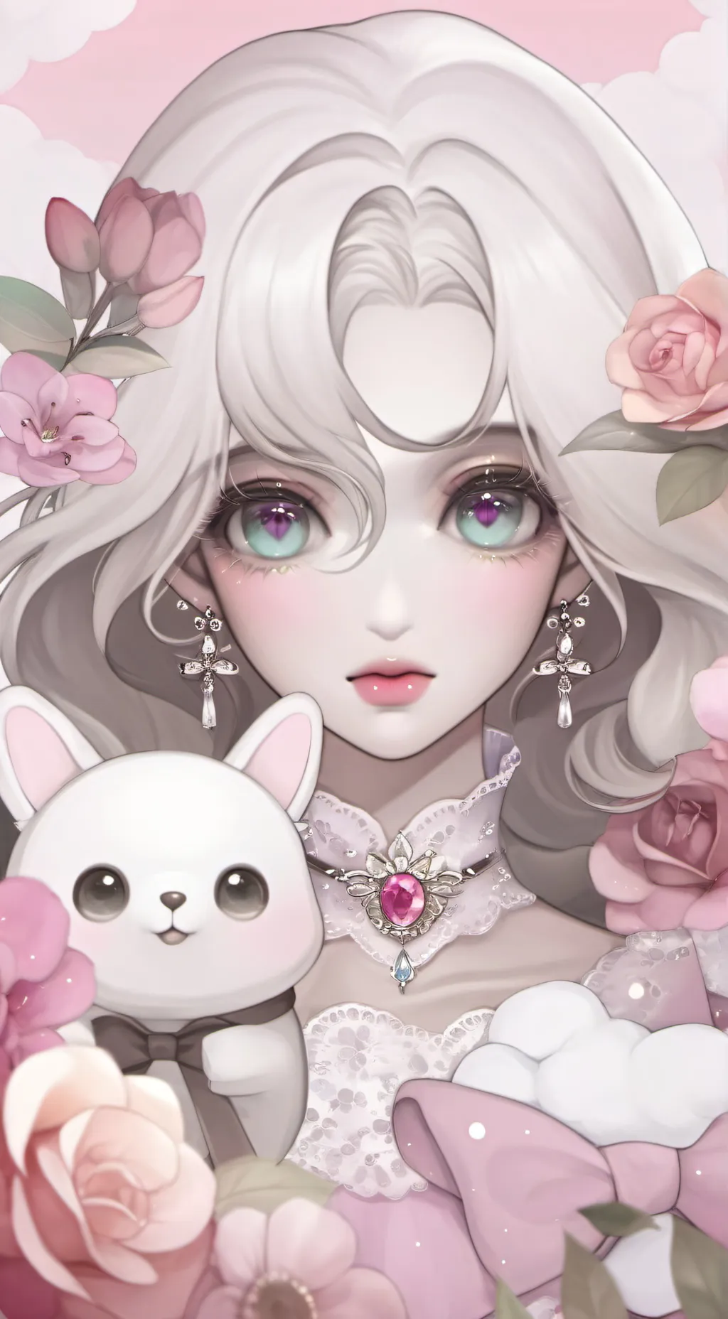 ai character: Лера background