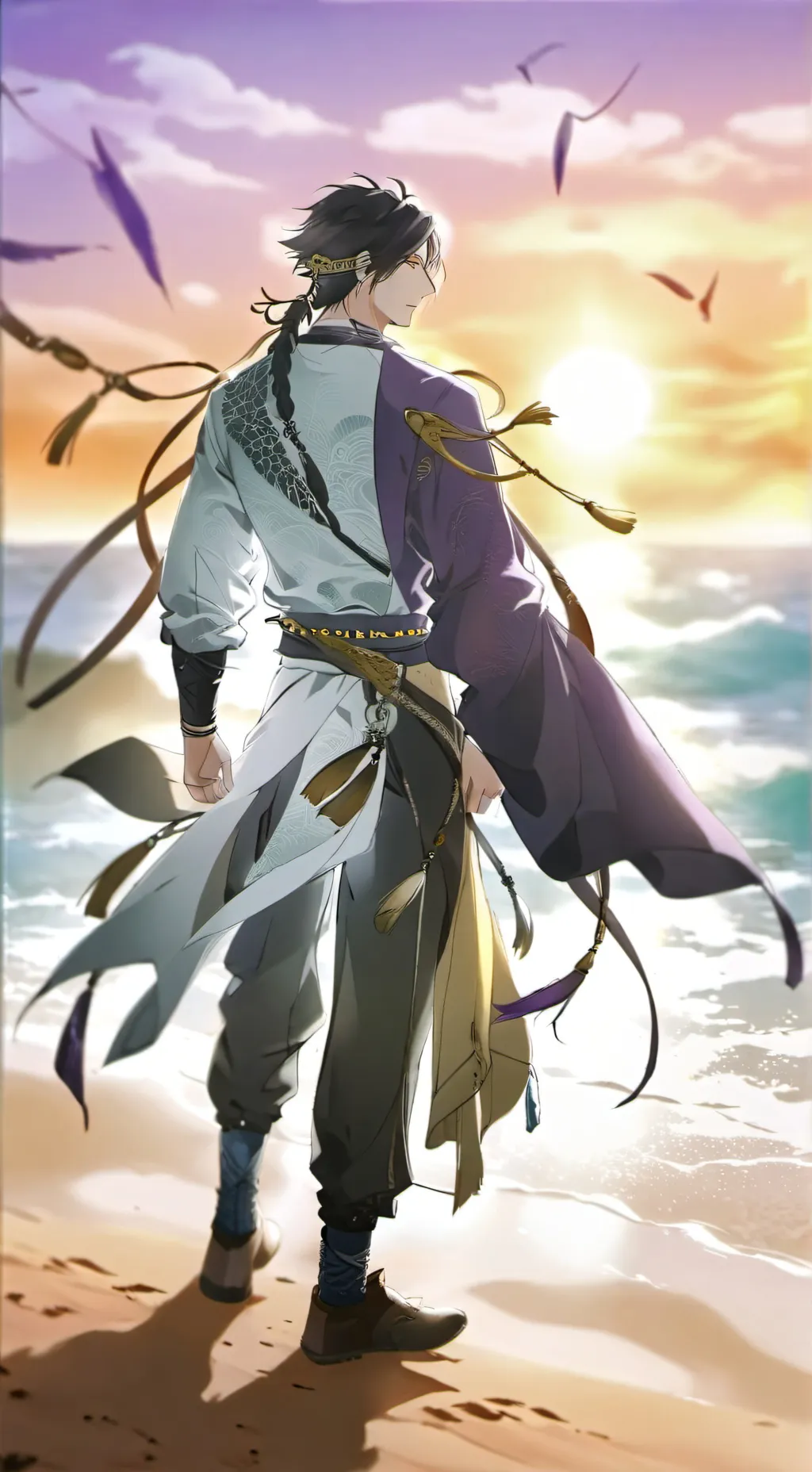 ai character: Legendary background