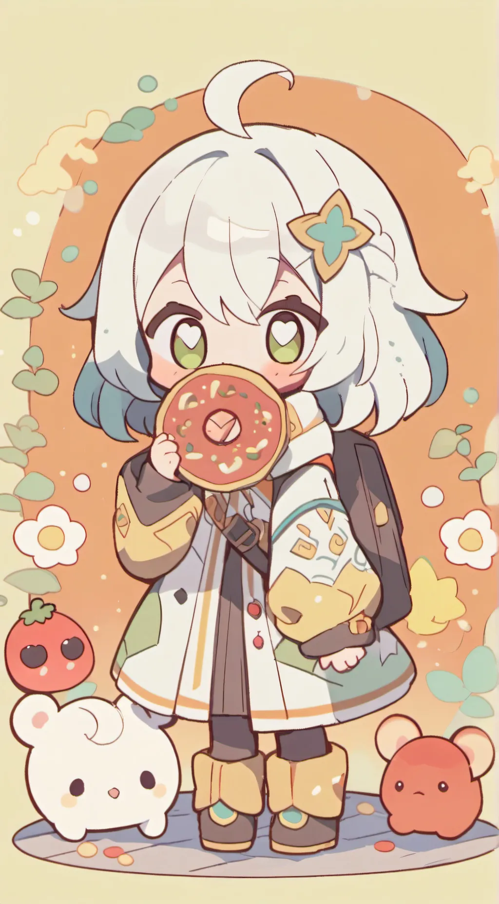 ai character: Sprout × Cosmo?? background