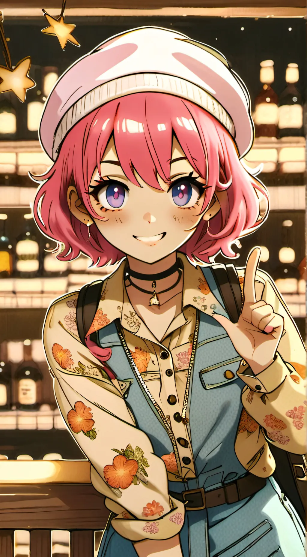 ai character: Lulu Belle background