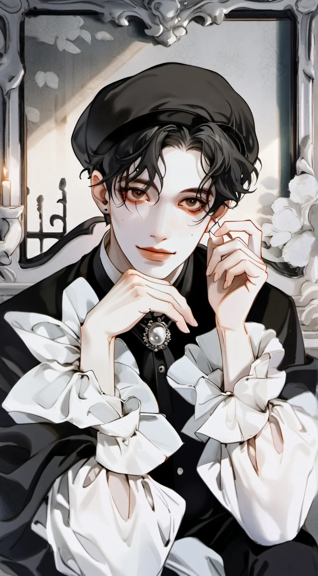 ai character: Whisper background