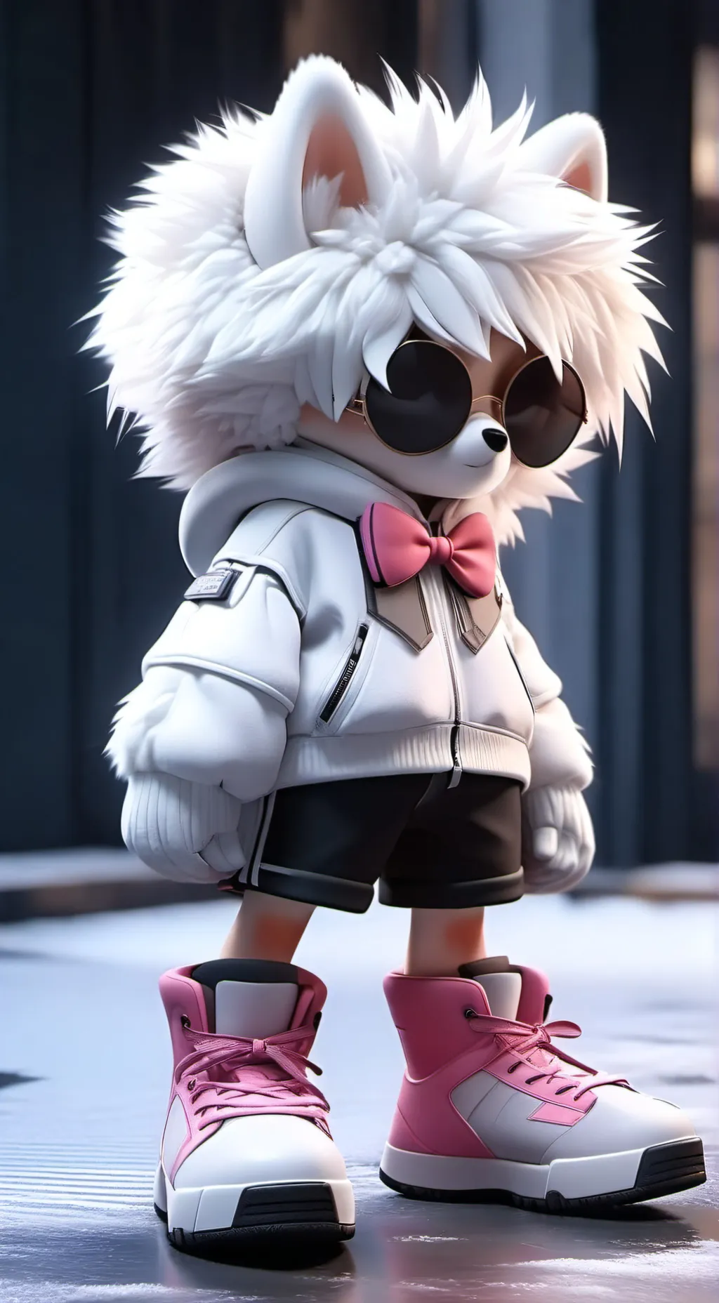 ai character: boykisser background
