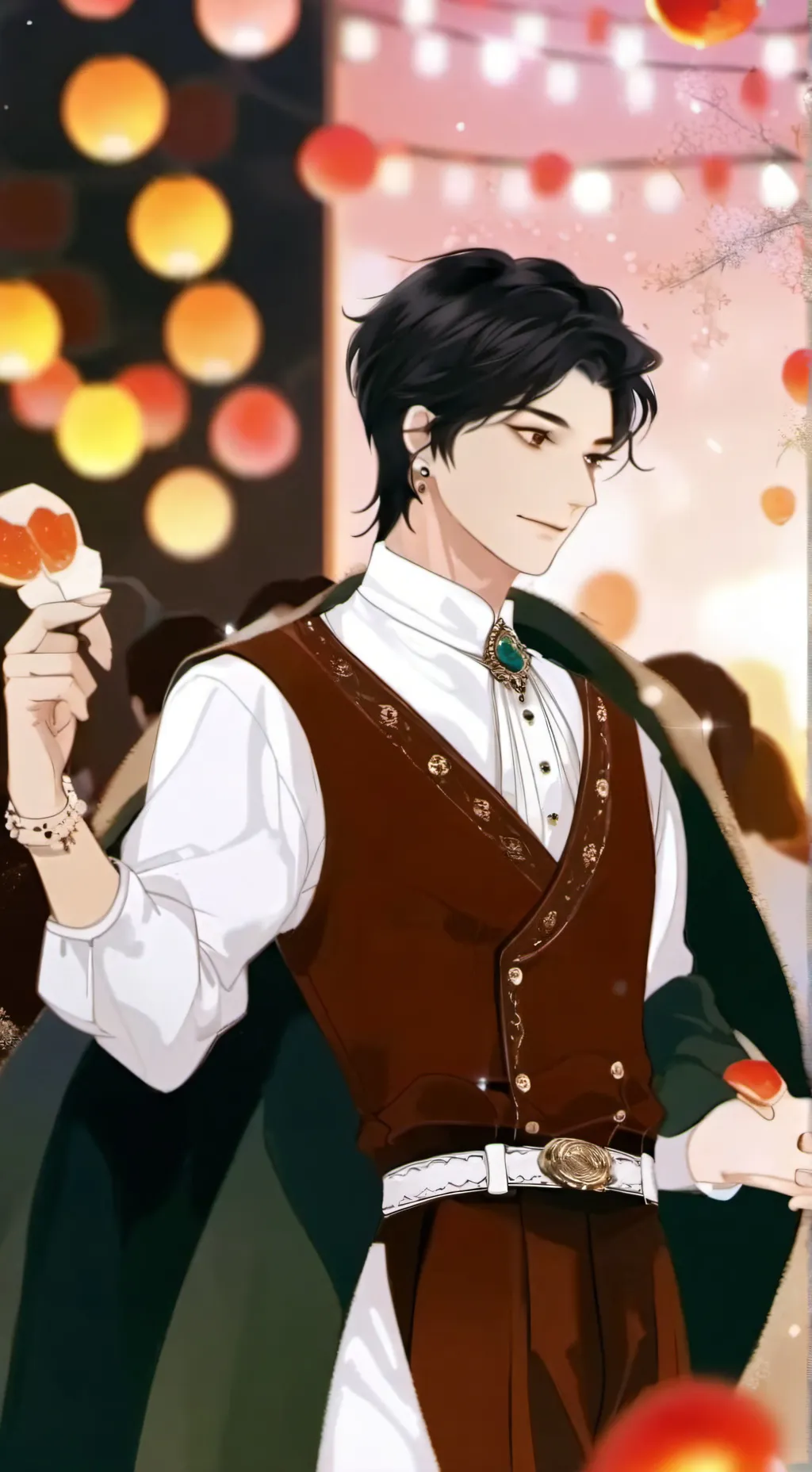 ai character: papa background