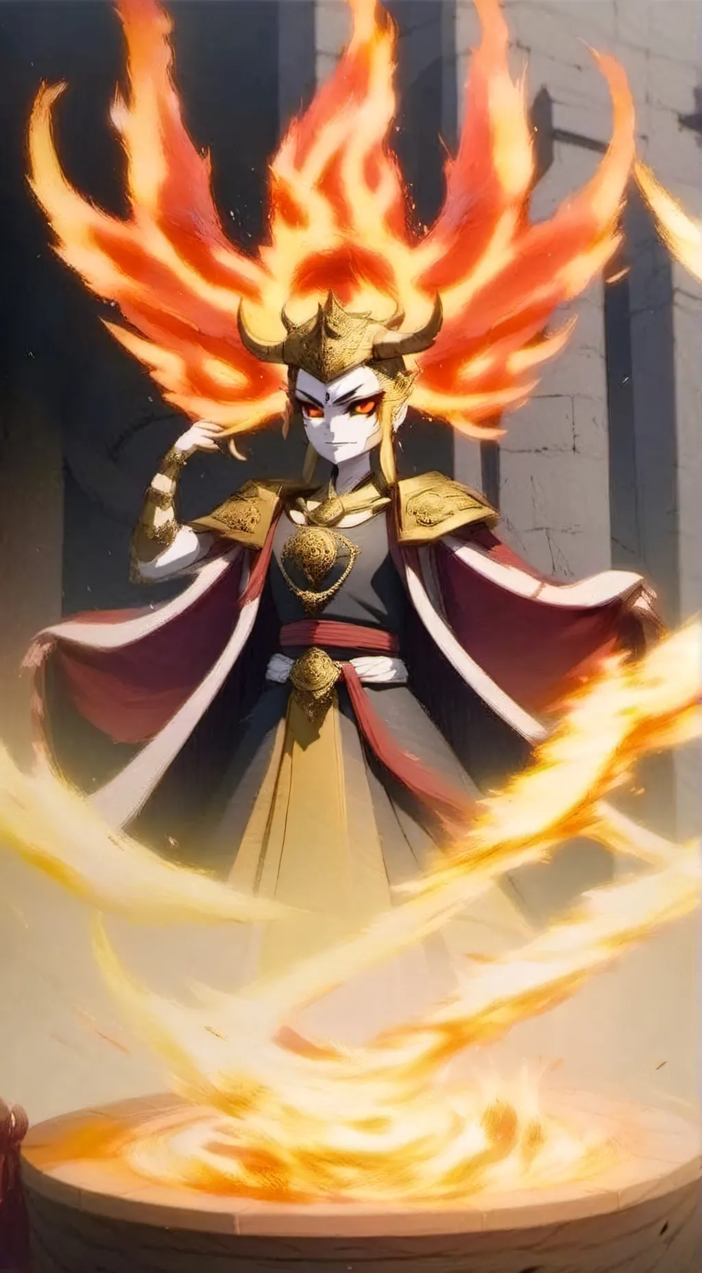 ai character: Hellfierosa background