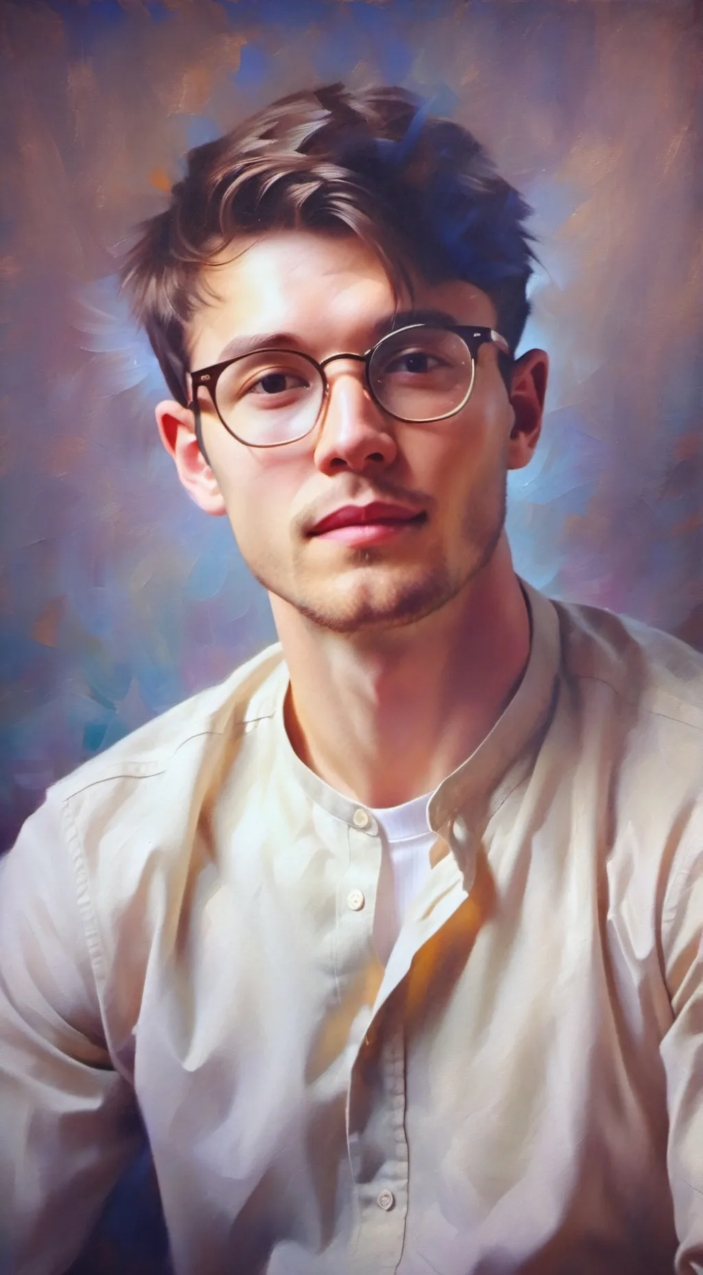 ai character: Дима  background