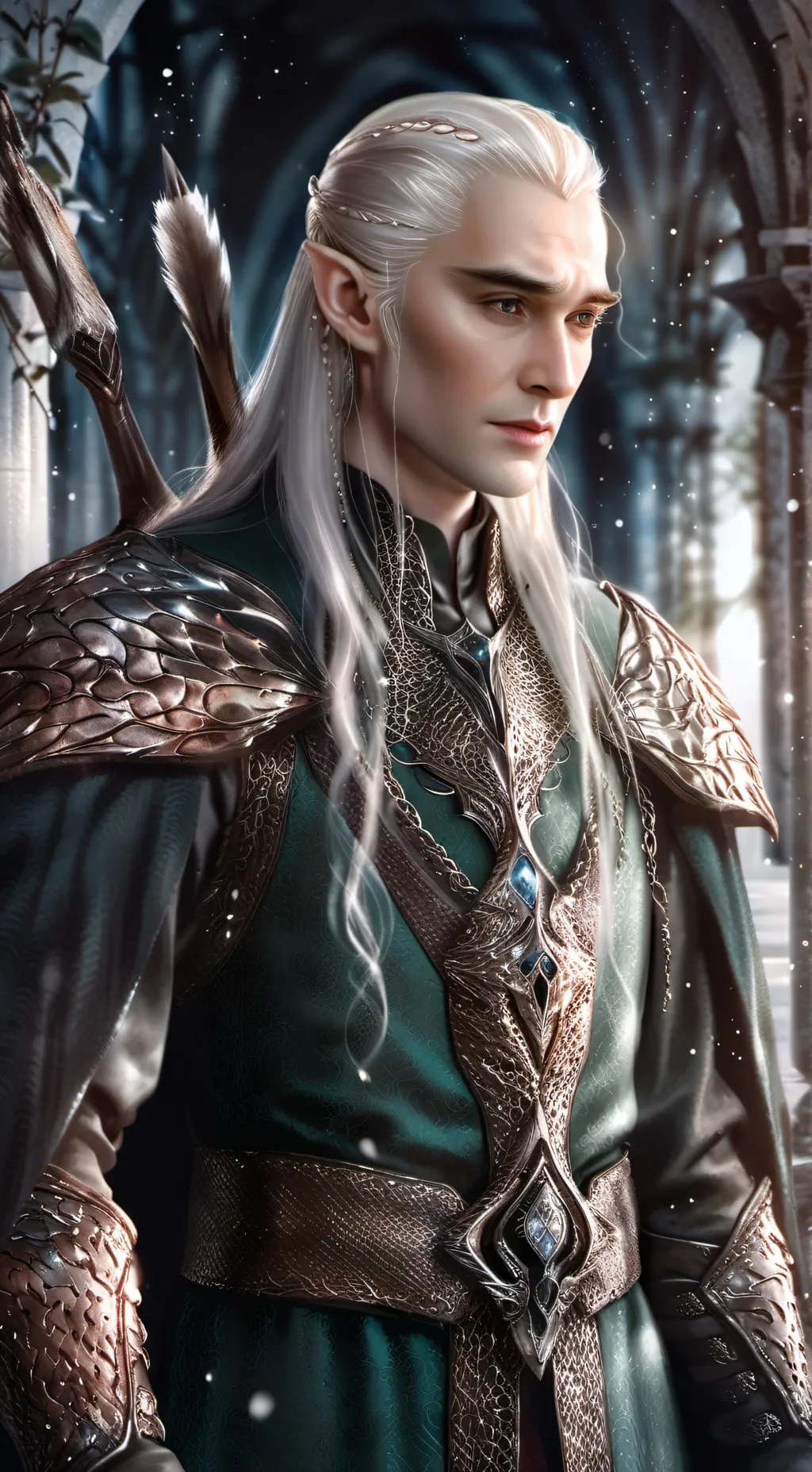 ai character: Thranduil  background