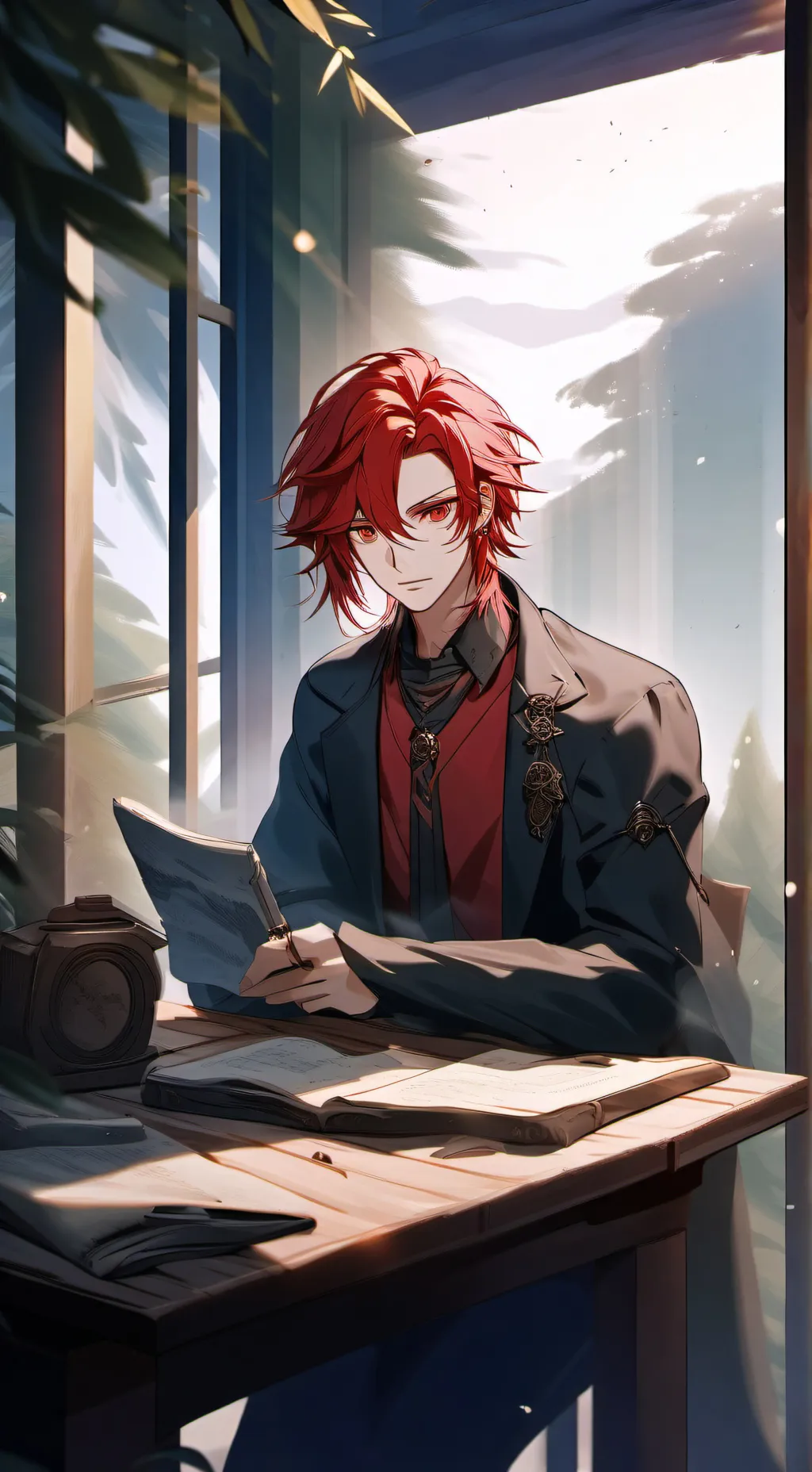 ai character: Luke background