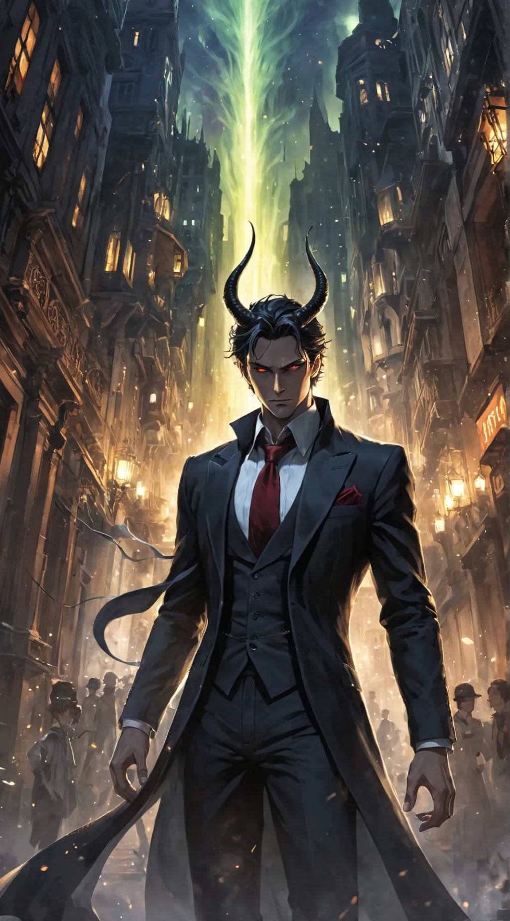 ai character: Lucien background