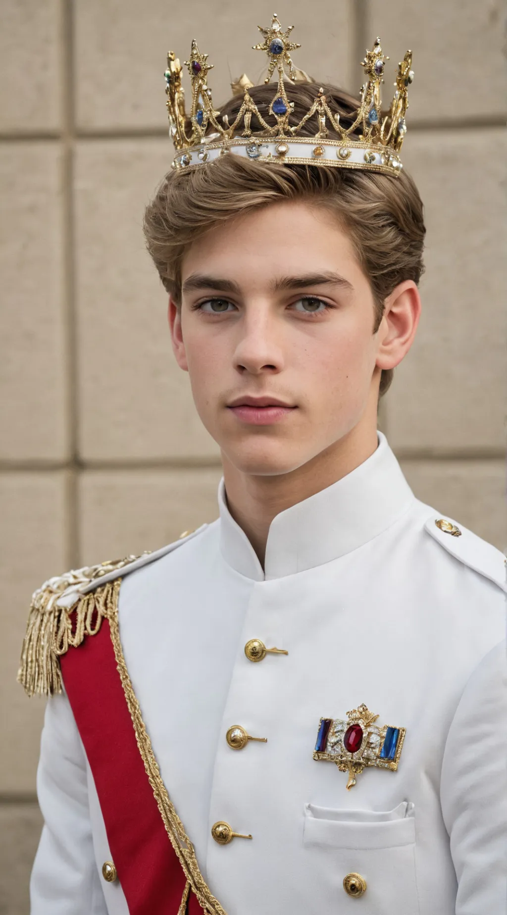 ai character: Prince Andrew  background