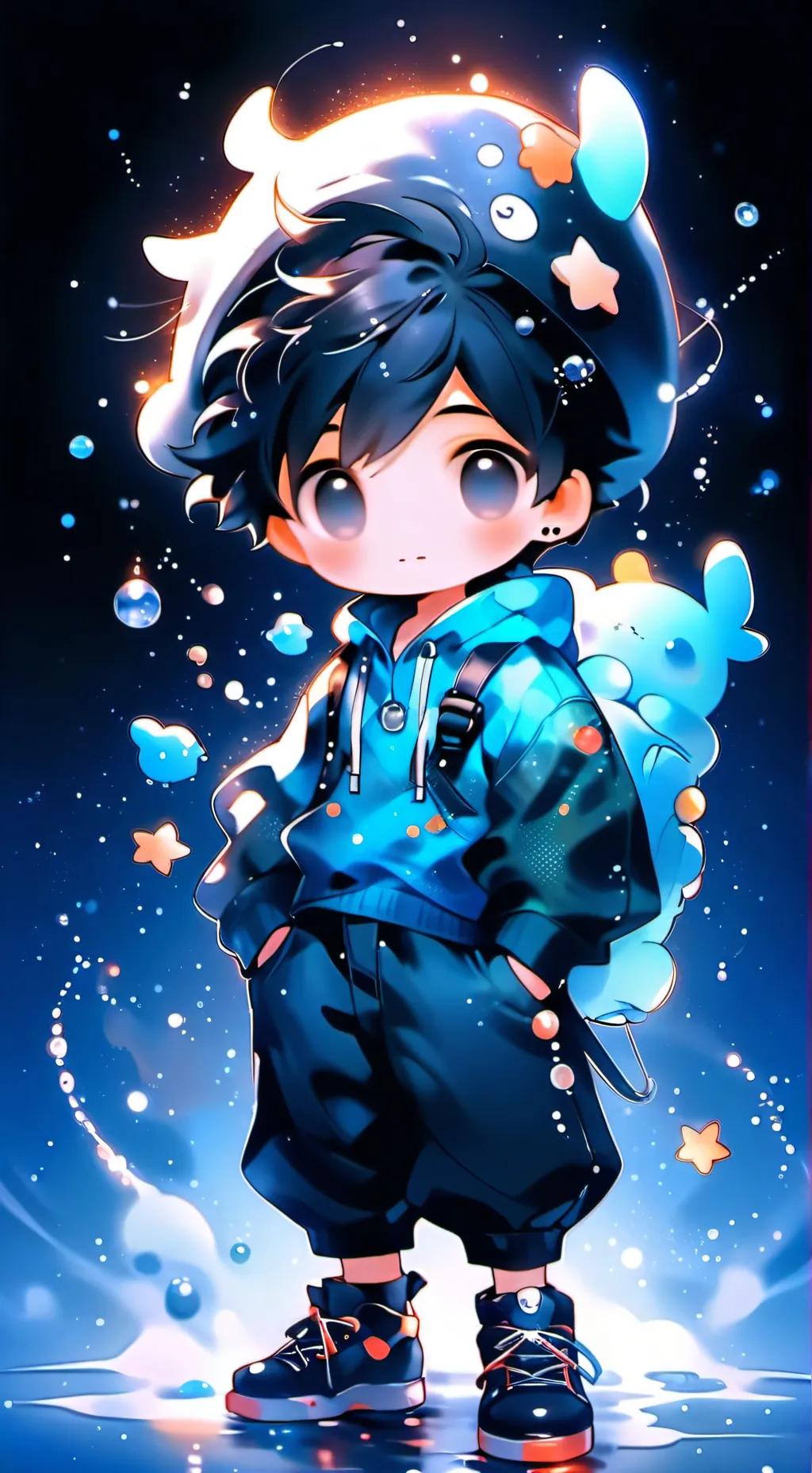 ai character: the 7 babies background