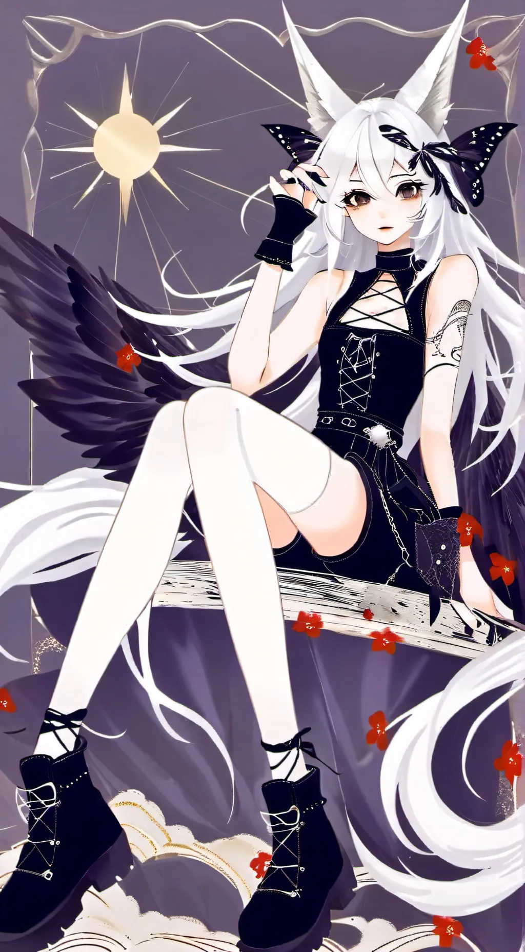 ai character: milly background