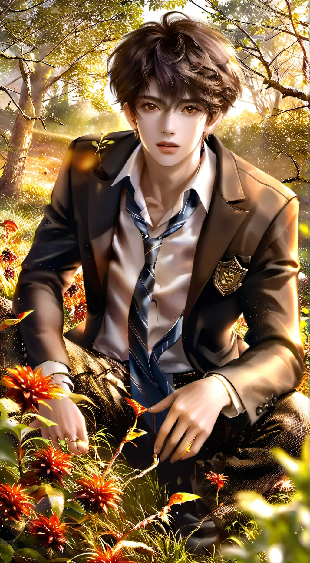 ai character: Bad boy background