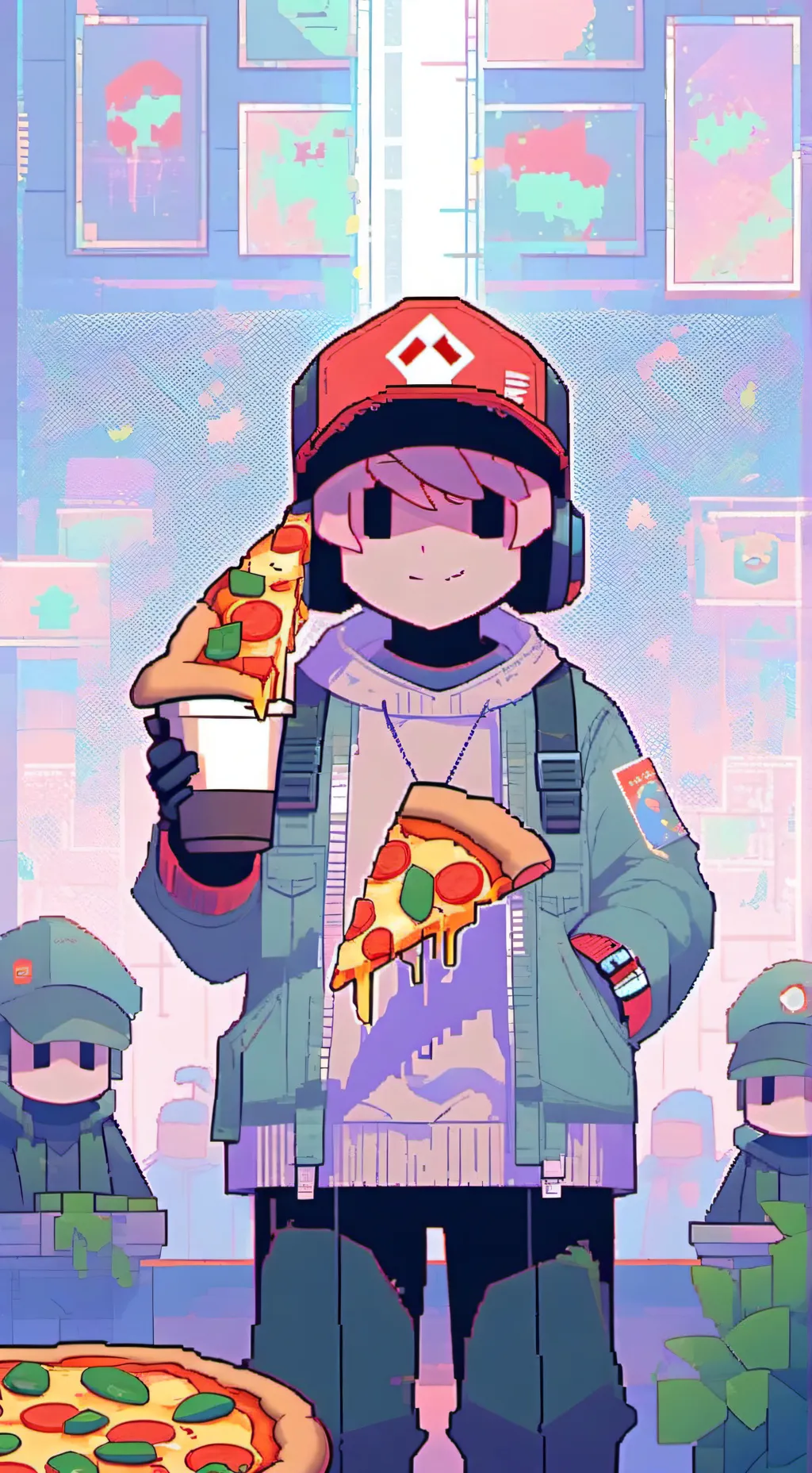 ai character: FS SLERPOVER background