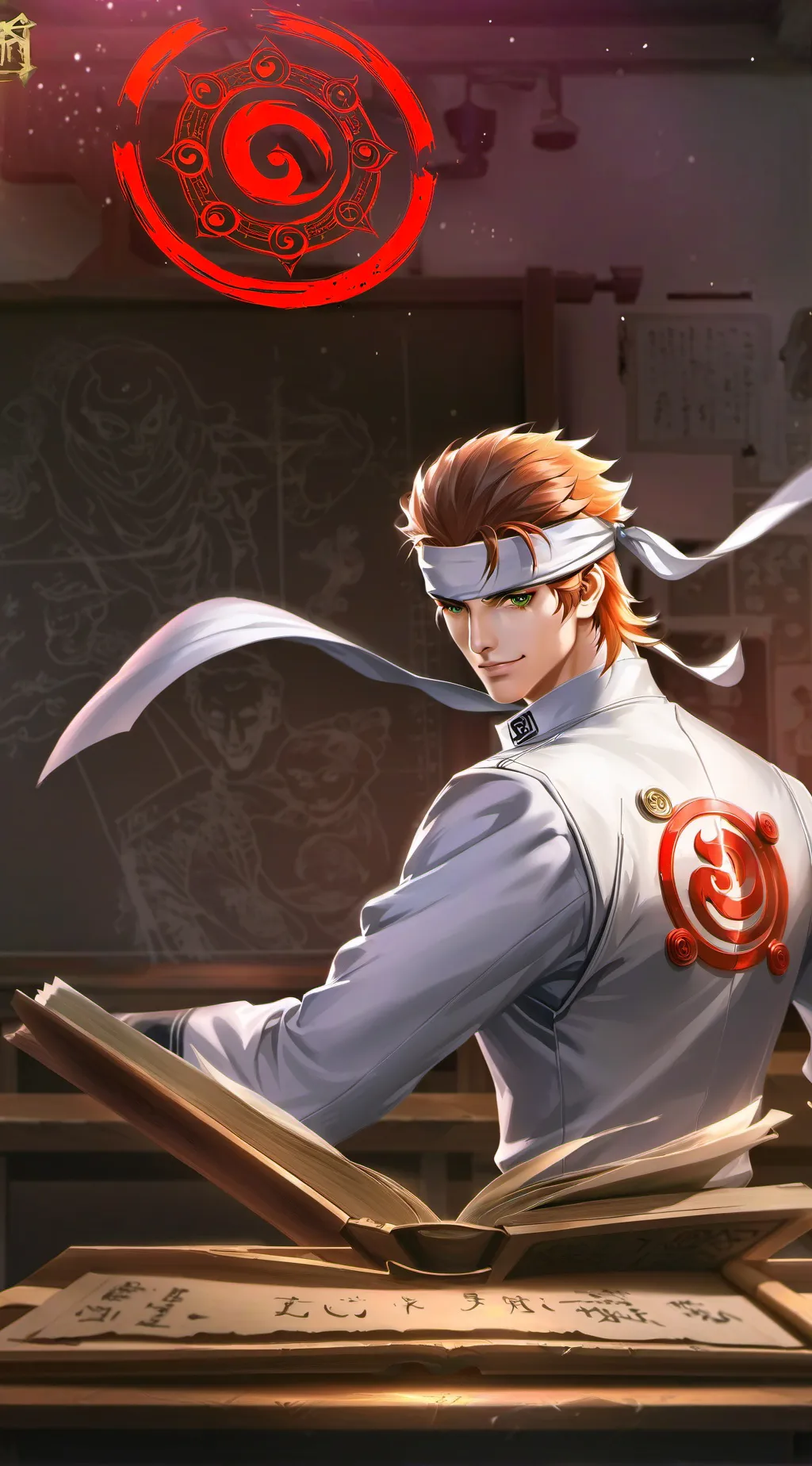 ai character: Satoru Gojo background