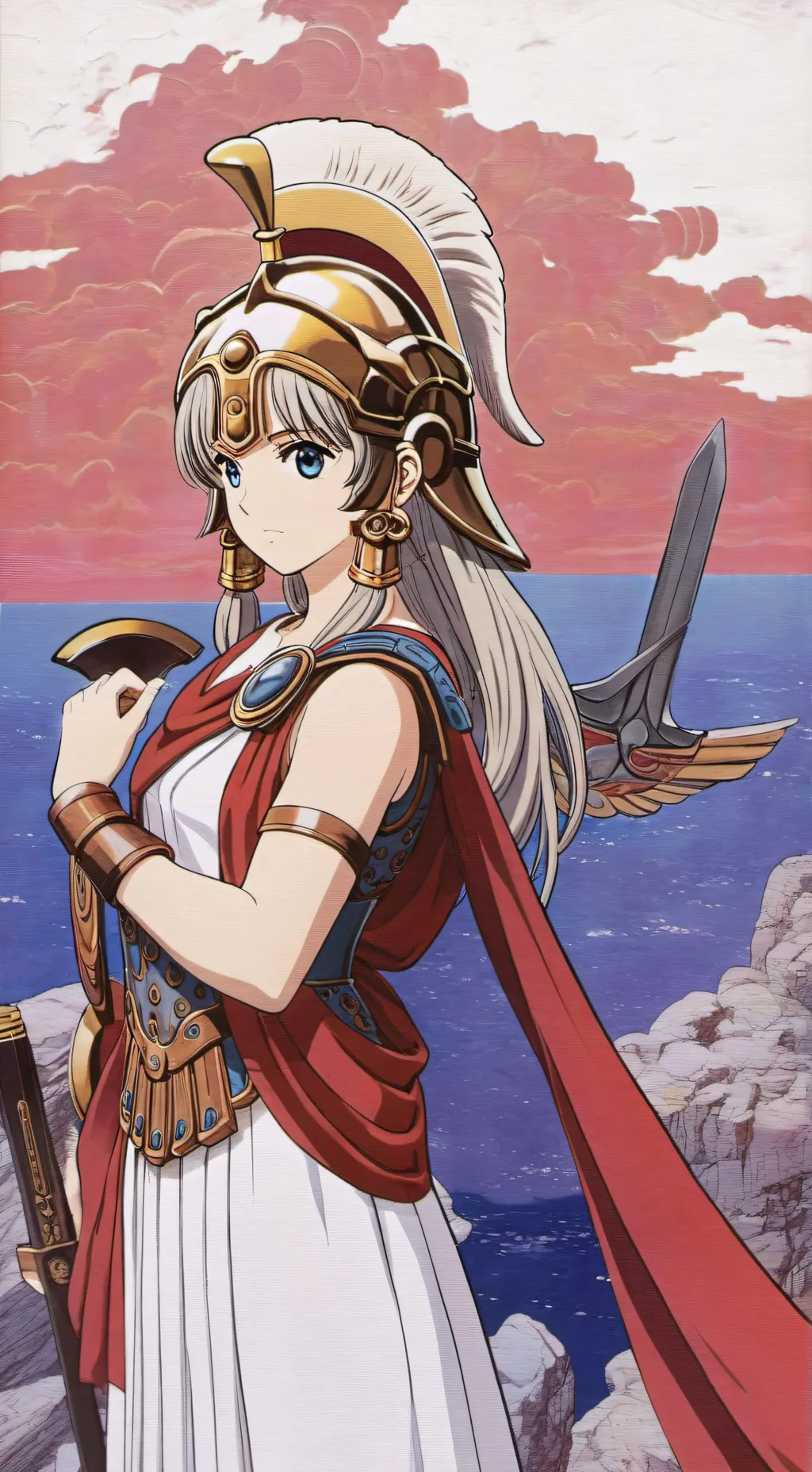 ai character: Warrior of themind background