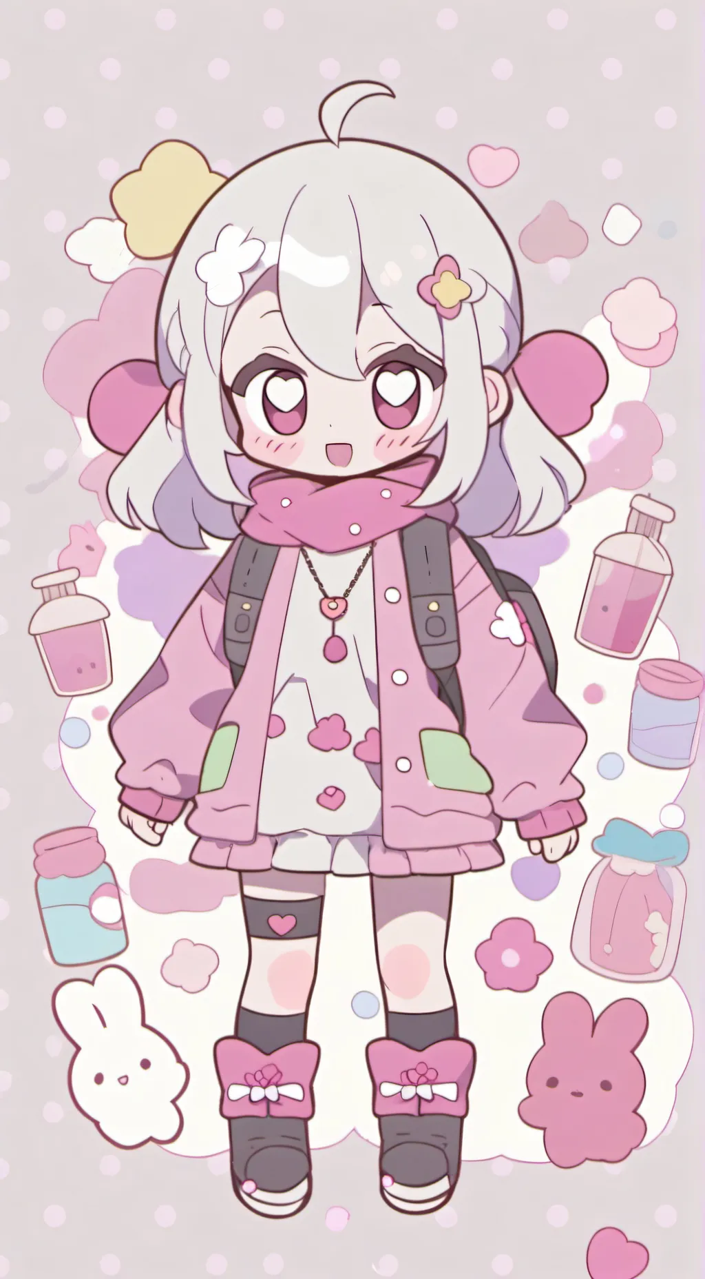 ai character: Poy  background