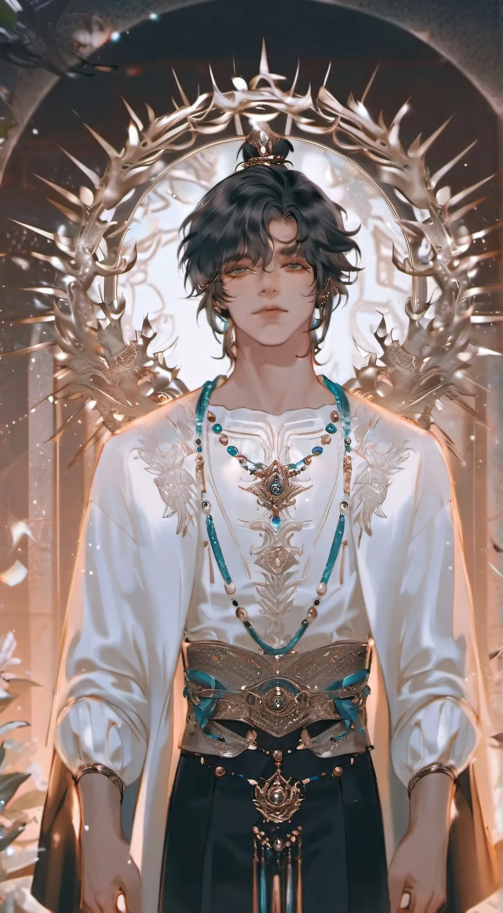 ai character: angel background