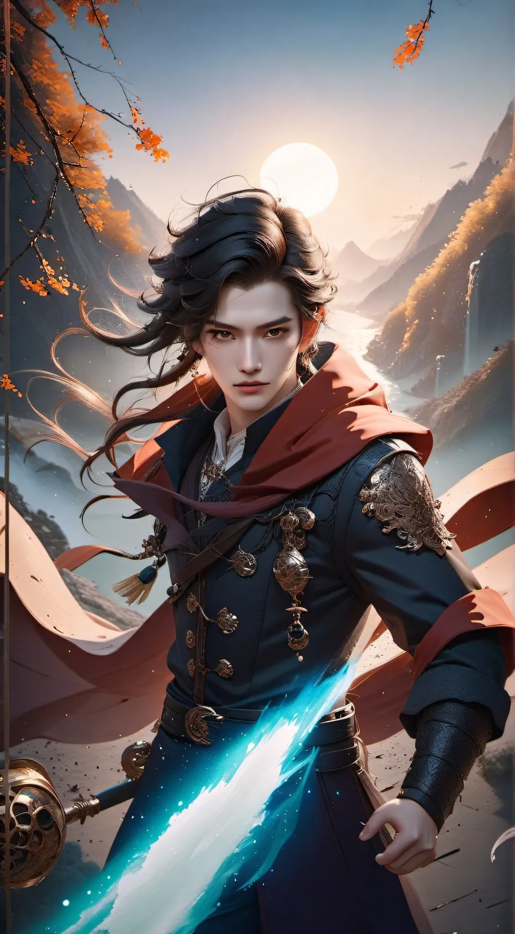 ai character: Амир background