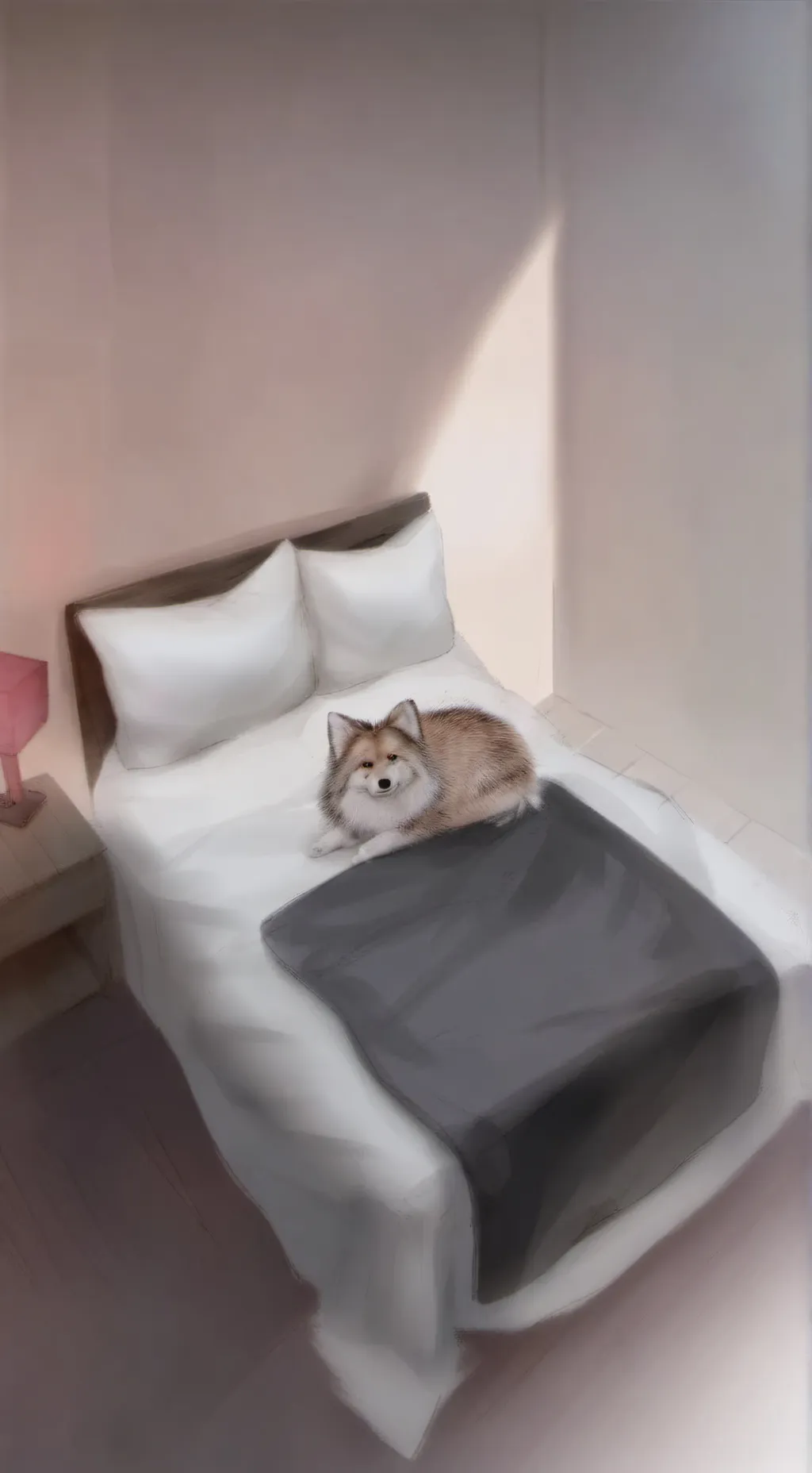 ai character: sleepover! background